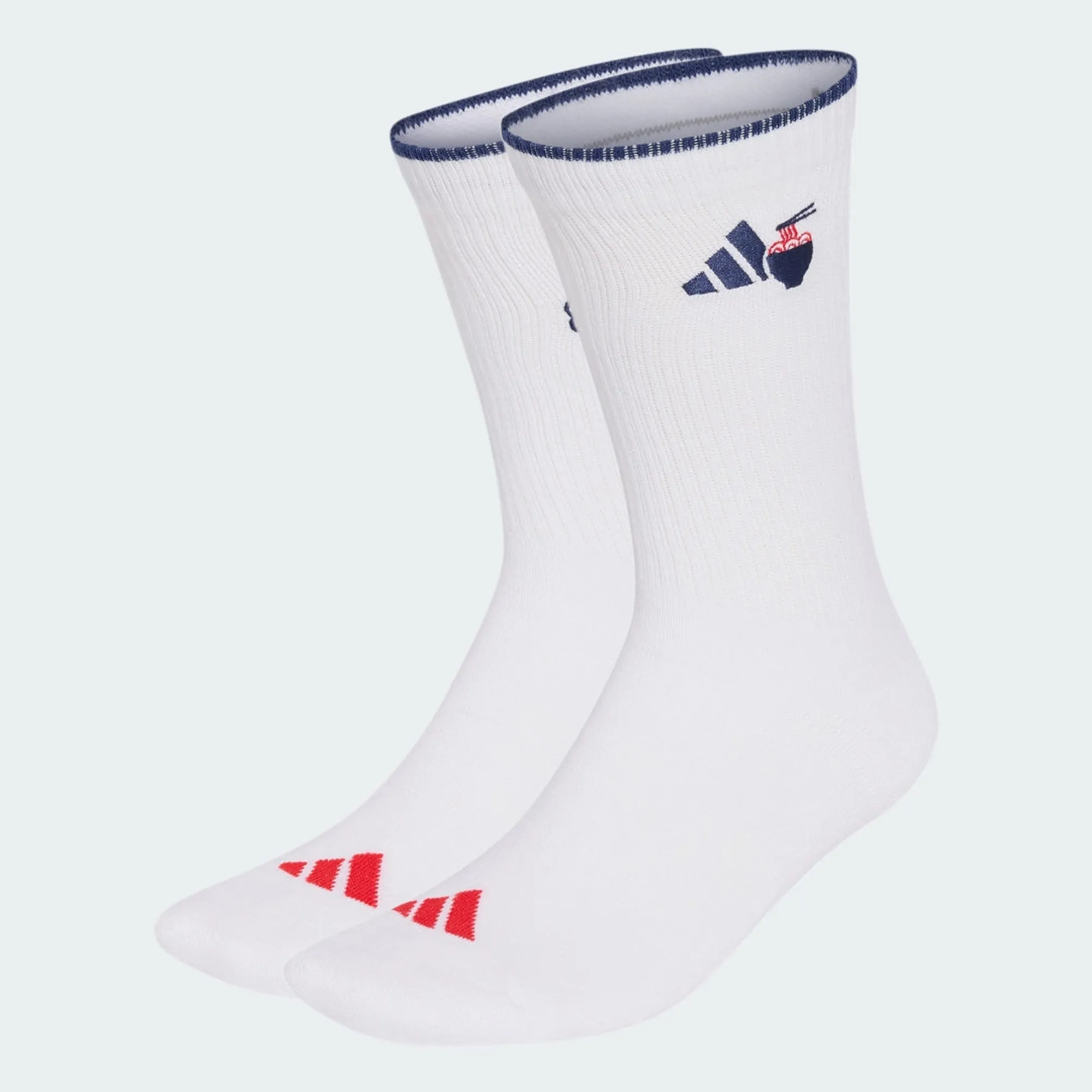 adidas Food Graphic 2PP Crew Socks