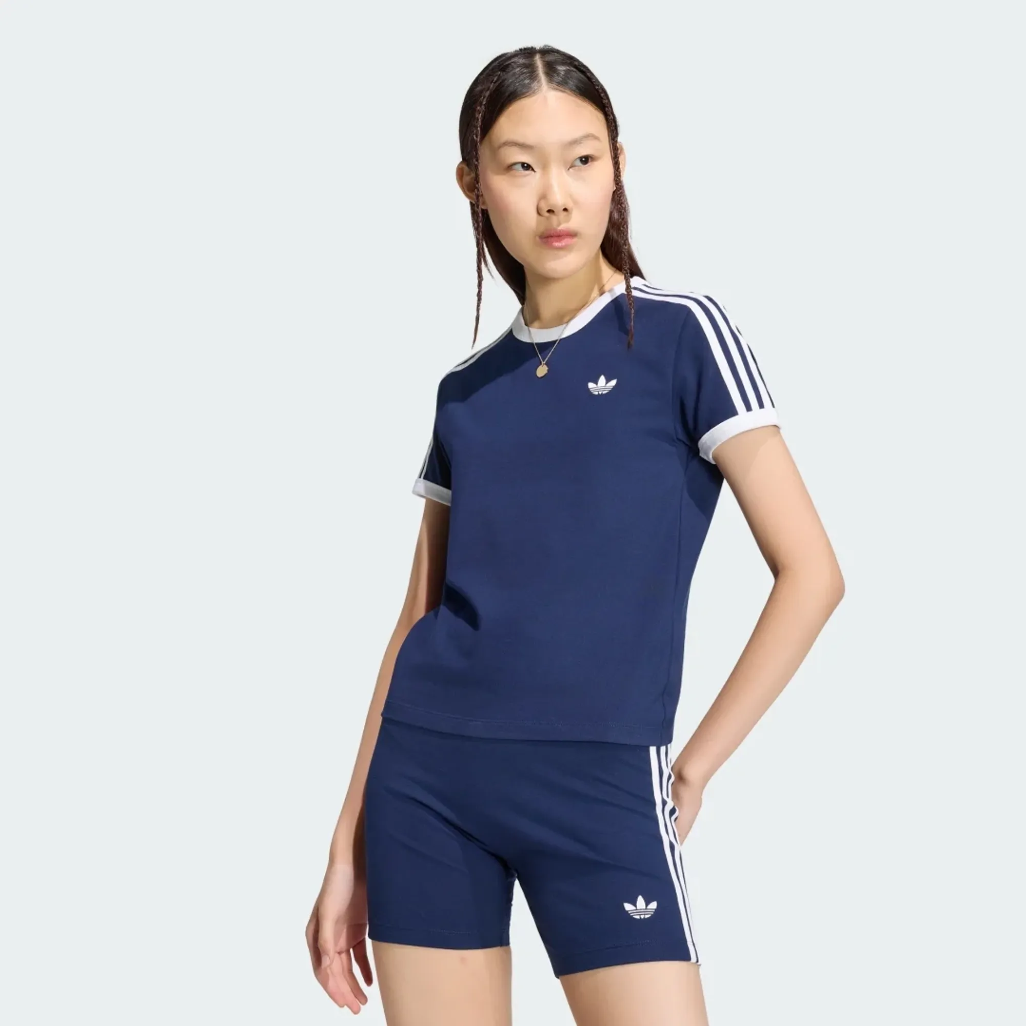 adidas 3 STRIPES SLIM T-Shirt