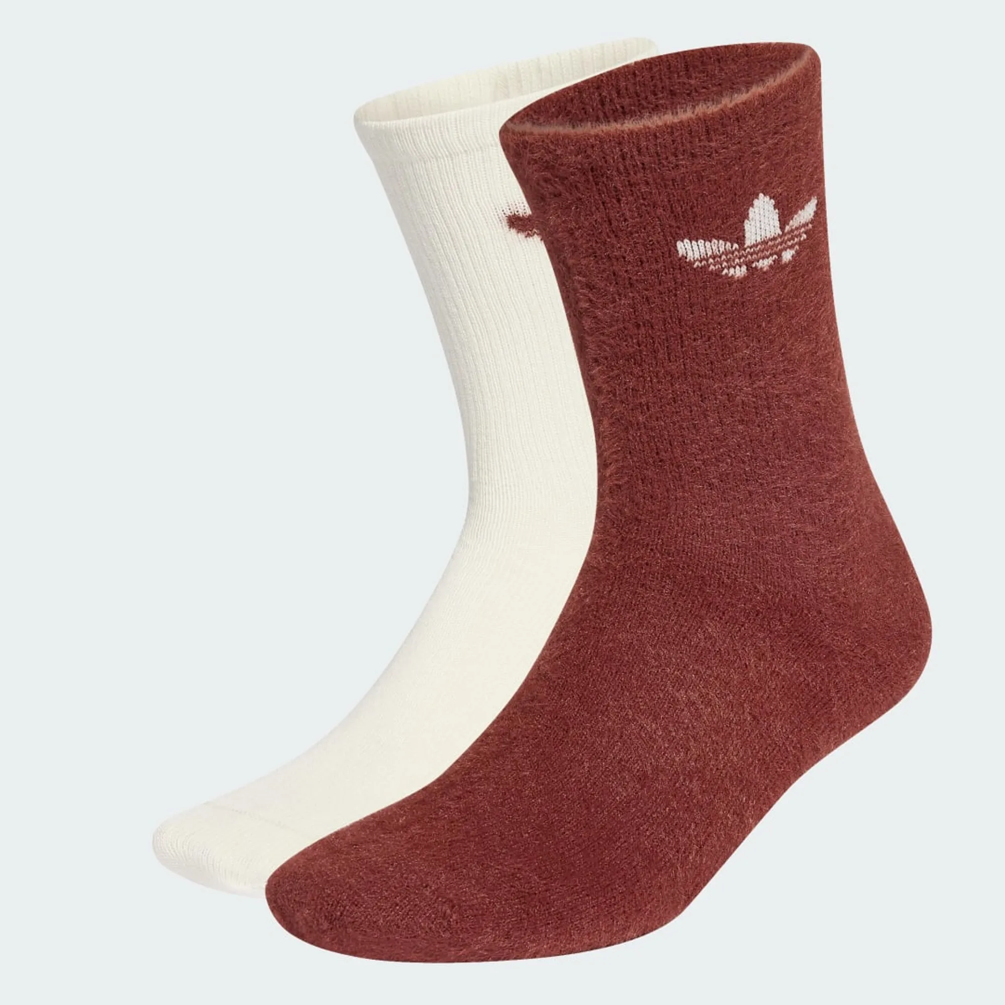 adidas Fluffy Crew Sock 2 Pairs