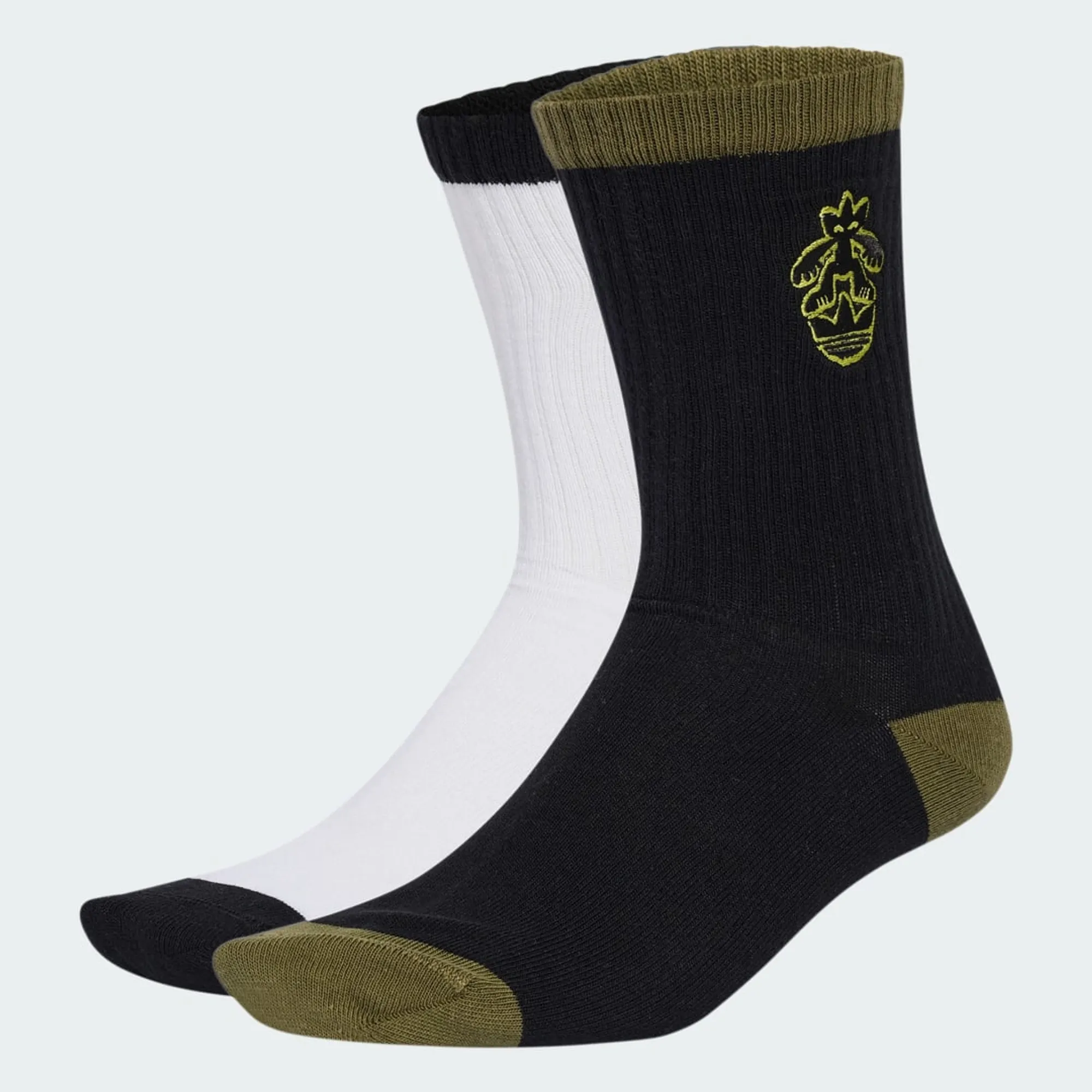 adidas SKATE CREW SOCK 2 PAIRS