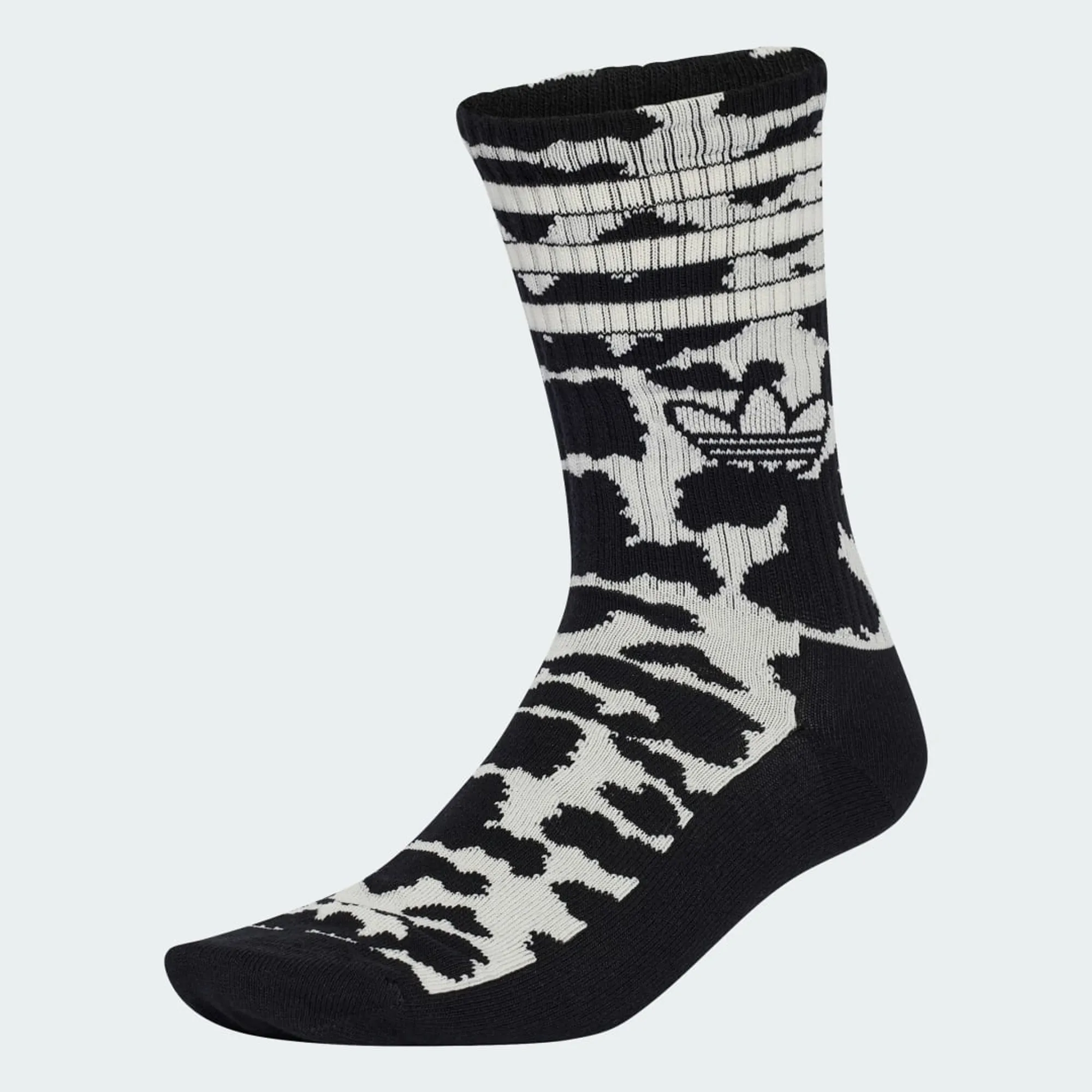 adidas ANIMAL GRAPHIC CREW SOCK 2 PAIRS