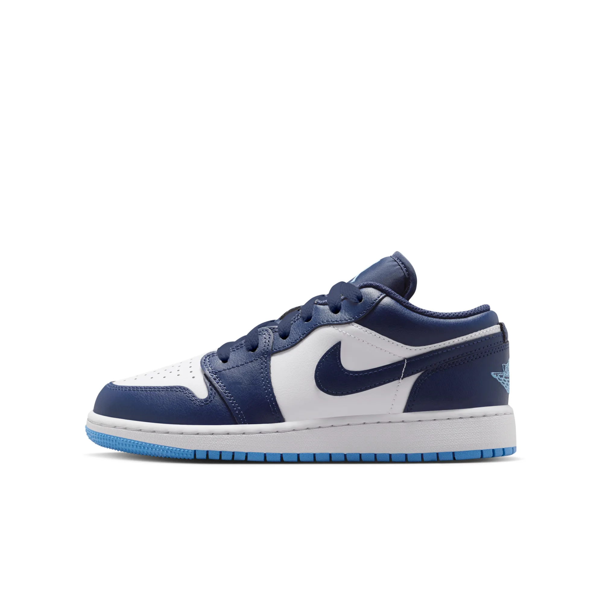 Nike Jordan Nike Air Jordan 1 Low Older Kids' Shoes - Blue