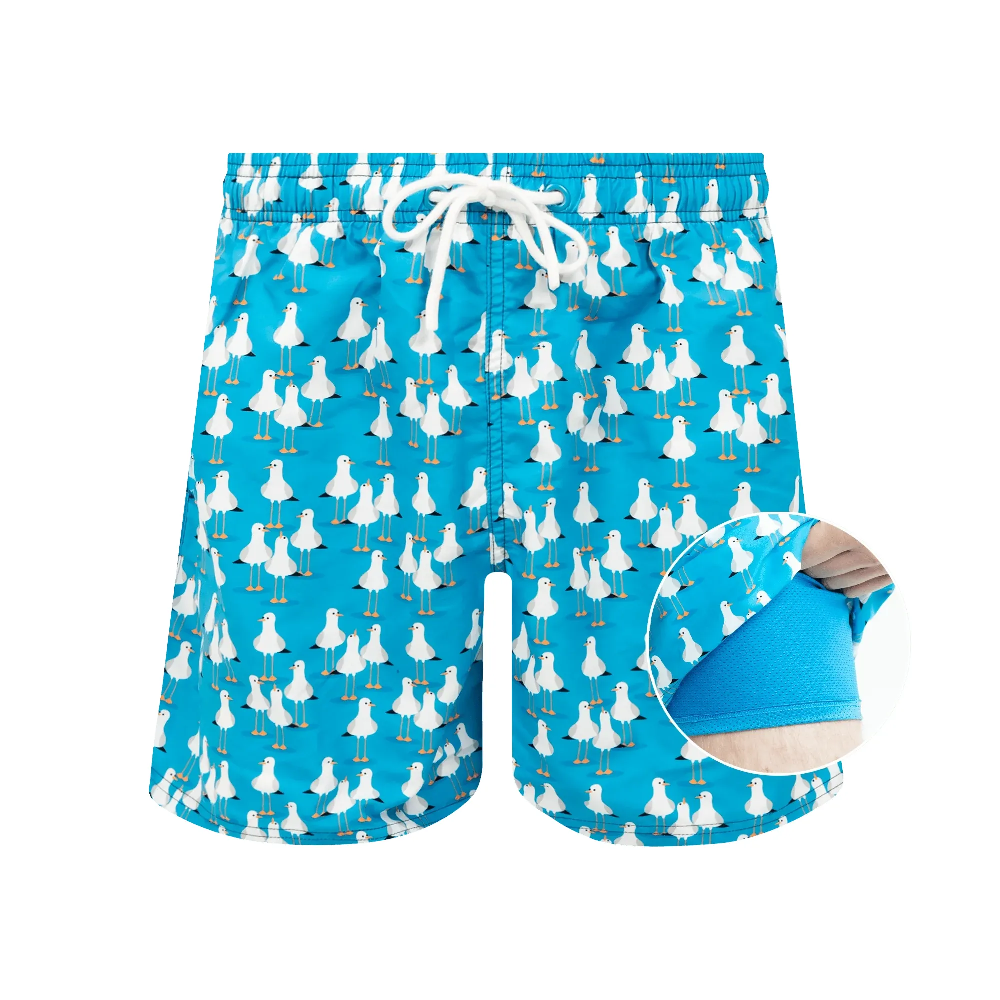 Seagulls - Men's Compression Swim Shorts