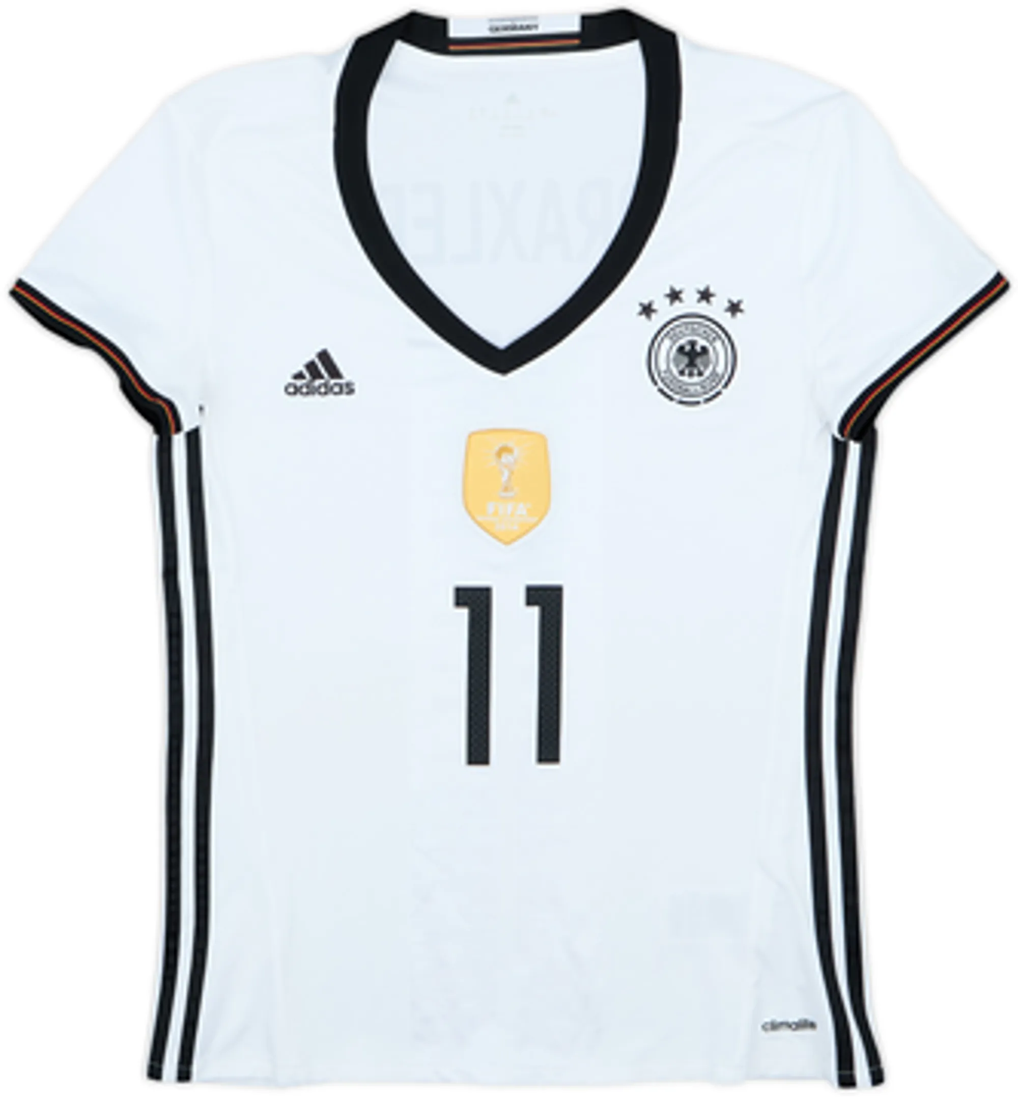 2015-16 Germany Home Shirt Draxler #11 - 8/10 - (Women's M)