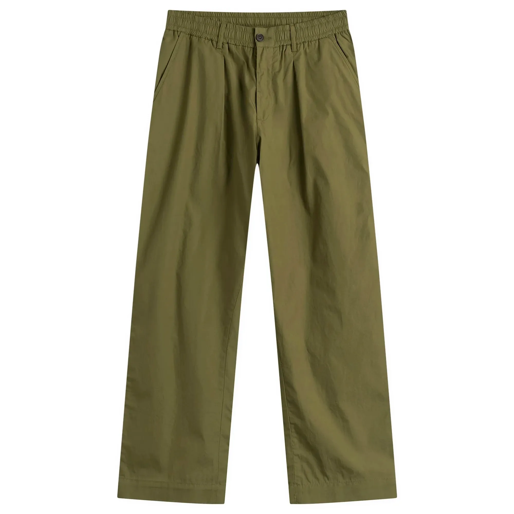 Universal Works Men's Broadcloth Oxford Pant Olive
