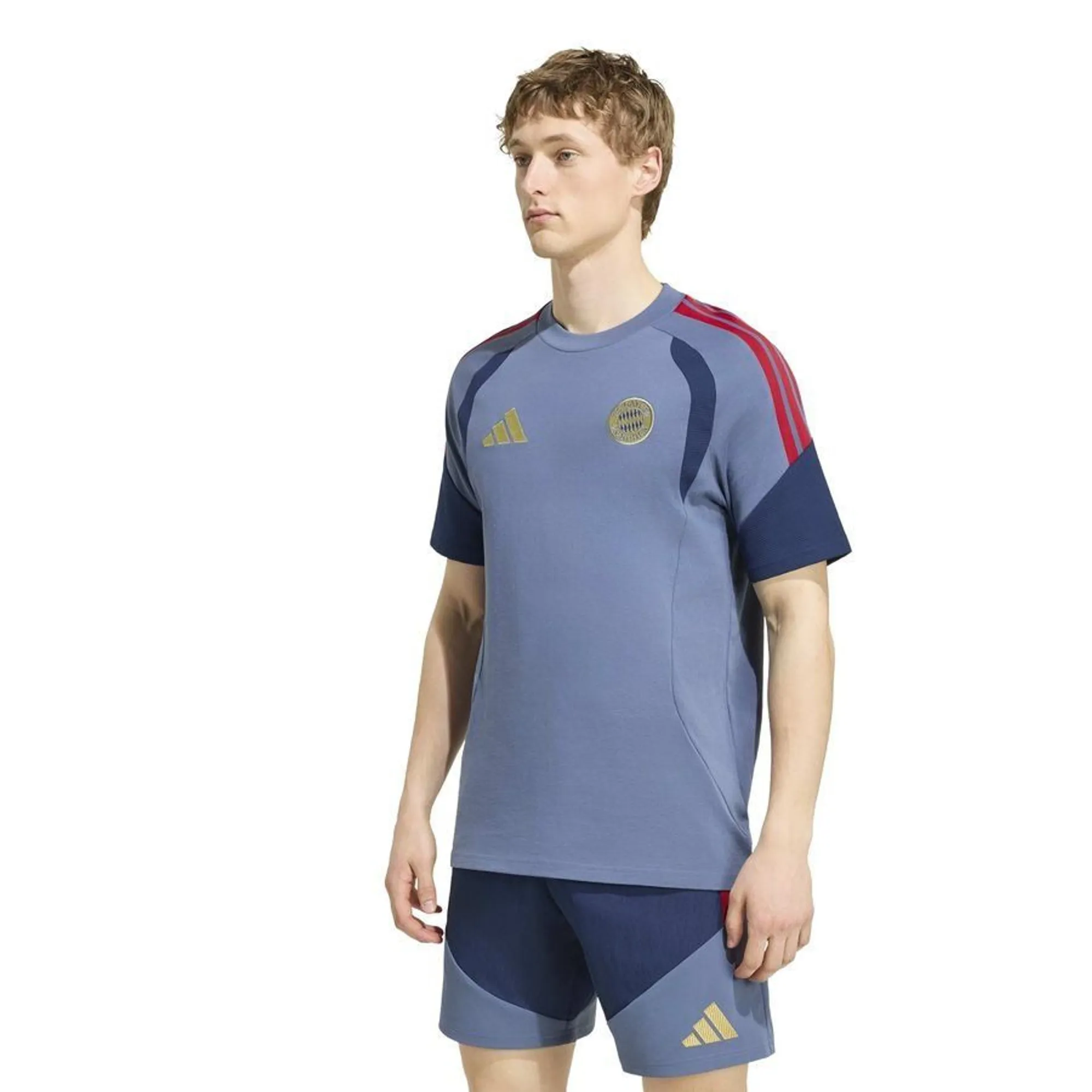 Bayern München T-Shirt - Preloved Ink/Night Indigo - ['Blue']