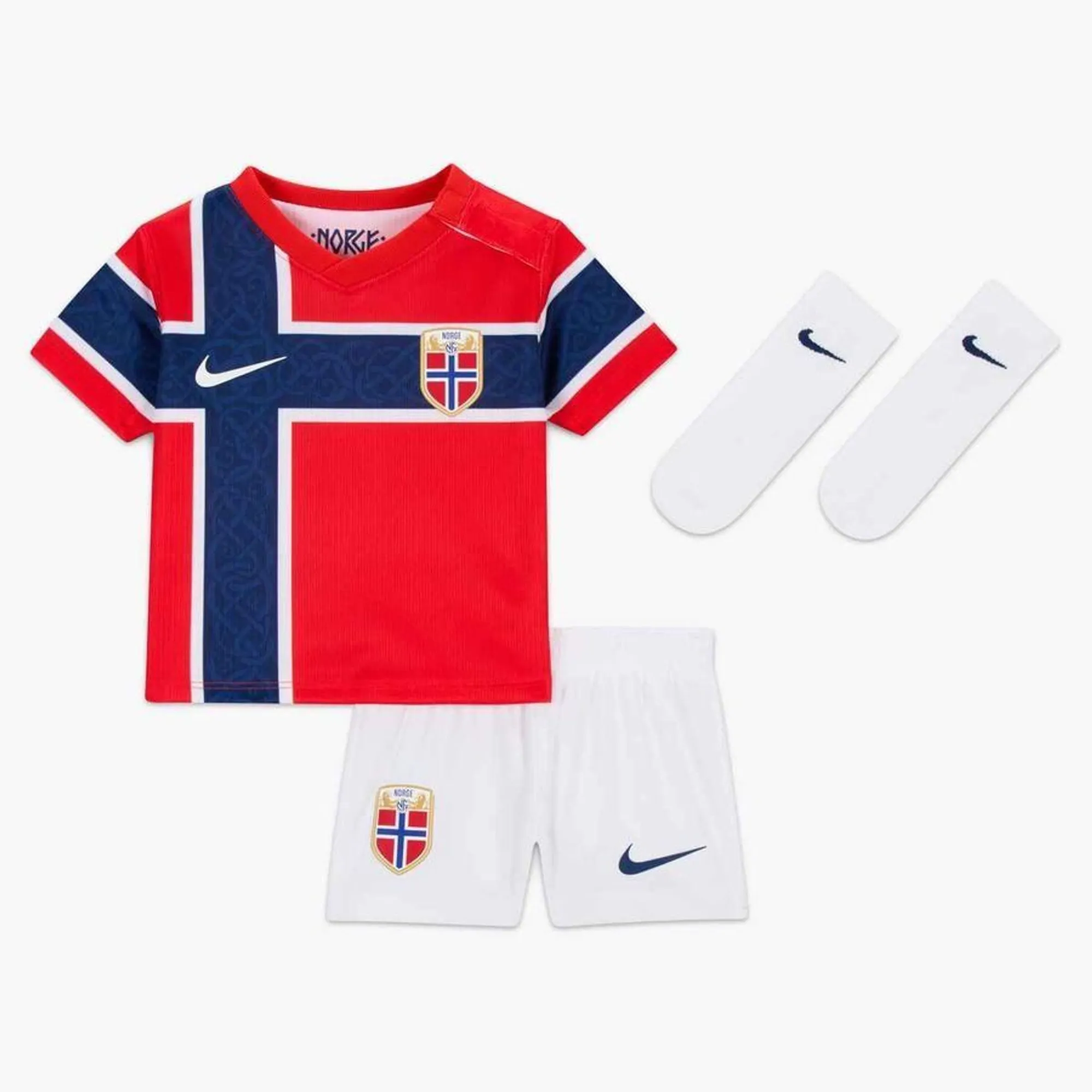 Norway Home Shirt World Cup 2026 Baby-Kit Kids - ['Red']