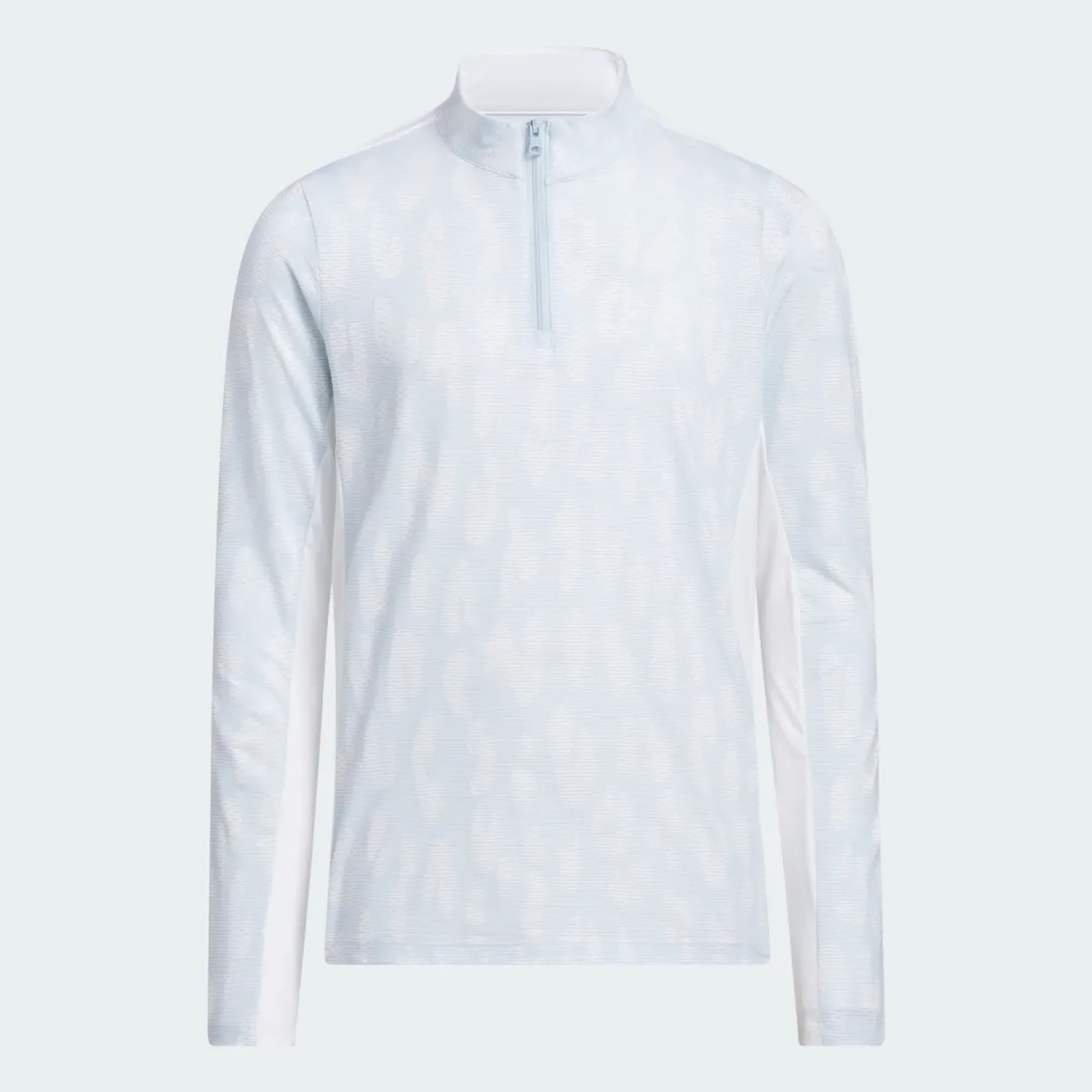 adidas GIRLS LONG SLEEVE QUARTER ZIP MOCK Polo Shirt