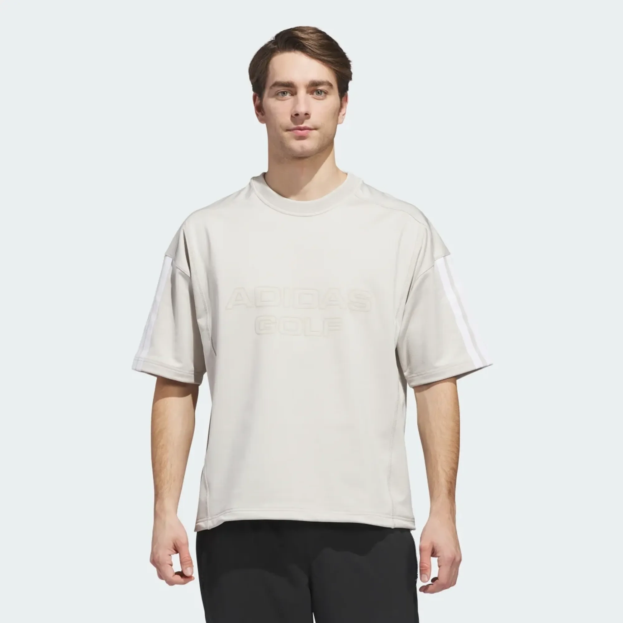 adidas BEYOND GRAPHIC SHORT SLEEVE CREWNECK Sweatshirt