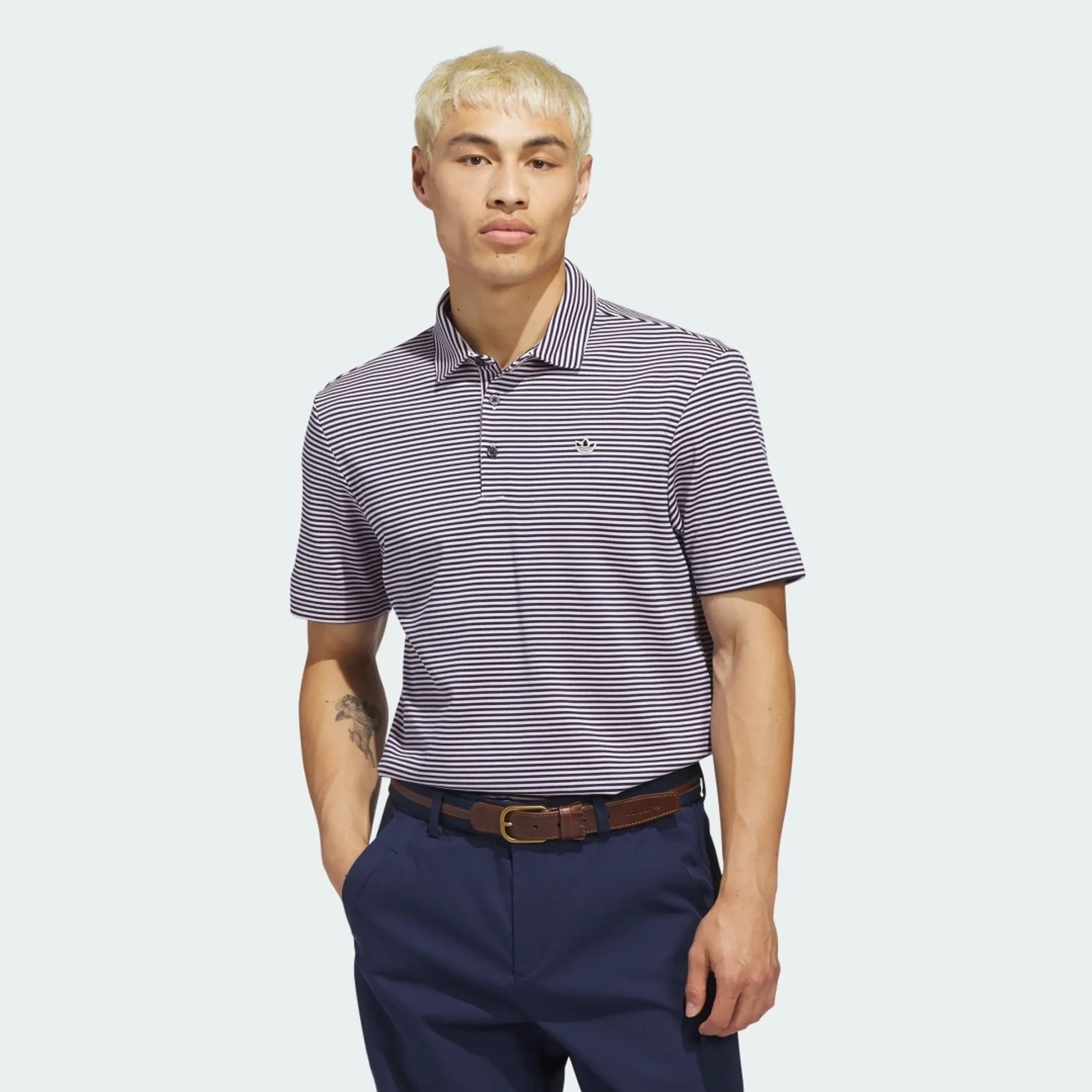 adidas Originals Stripe Pique Polo