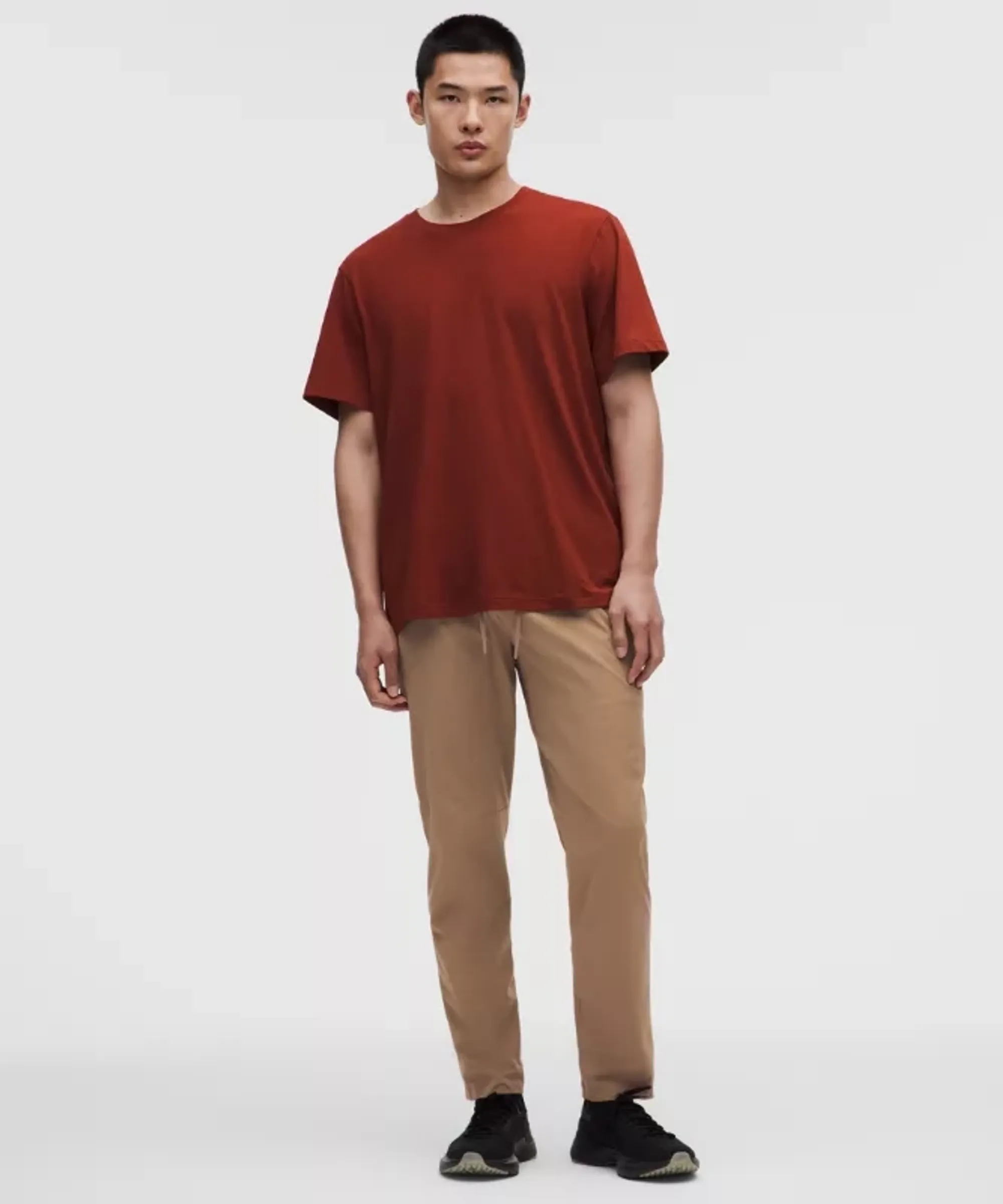 lululemon – Men's Zeroed In Slim-Fit Trousers Regular – Color Khaki – Size Small