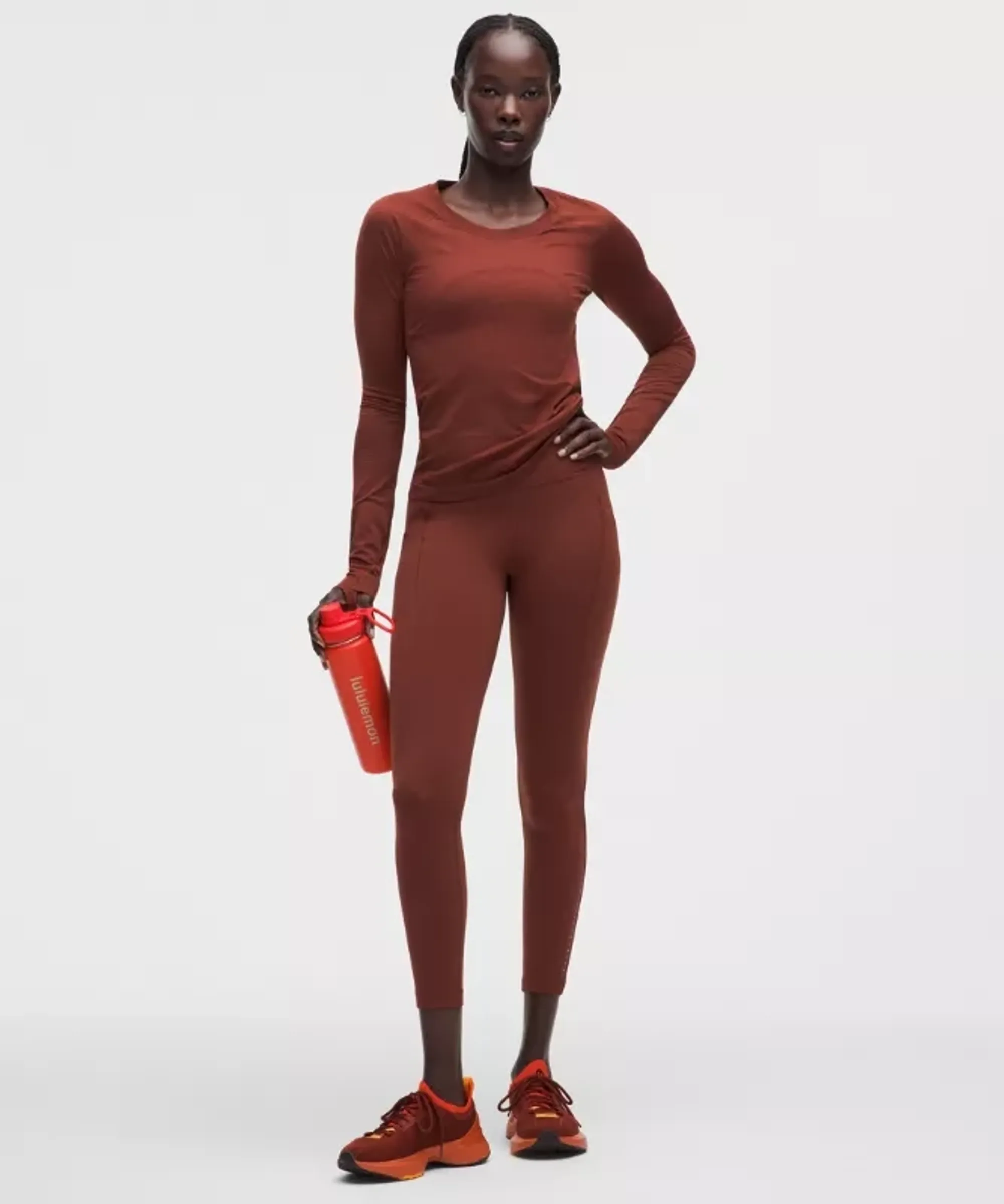 lululemon – Women's Swift Speed High-Rise Tight Leggings – 25" – Color Red – Size 0