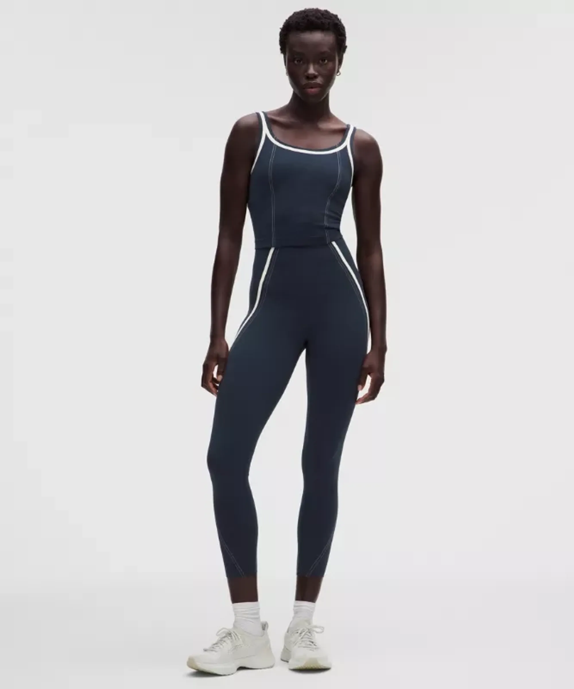 lululemon – Women's Glow Up Super-High-Rise Tight Leggings Pipe Detail – 25" – Color Blue – Size 8