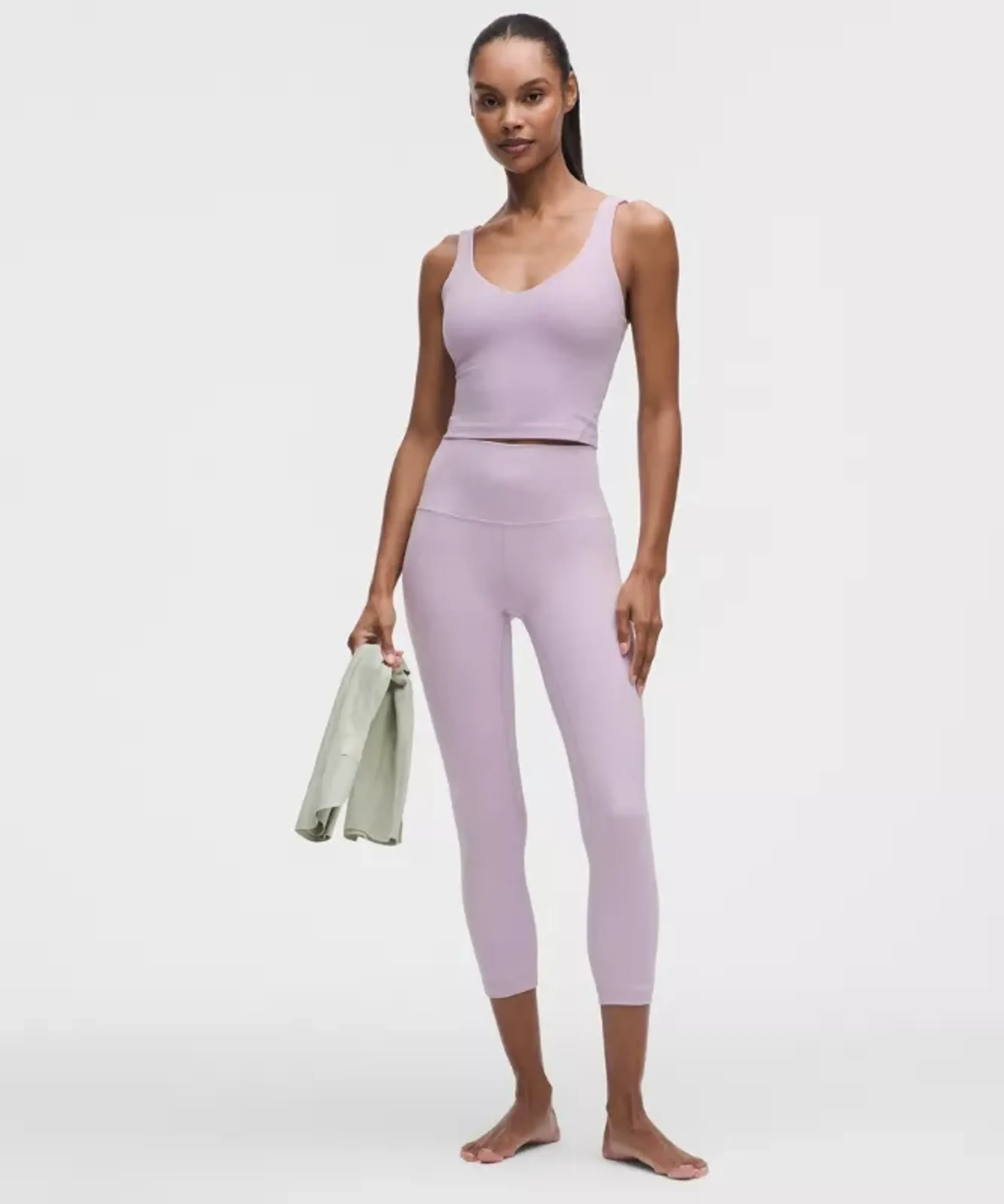 lululemon – Women's Align High-Rise Crop Leggings – 23" – Color Purple – Size 0