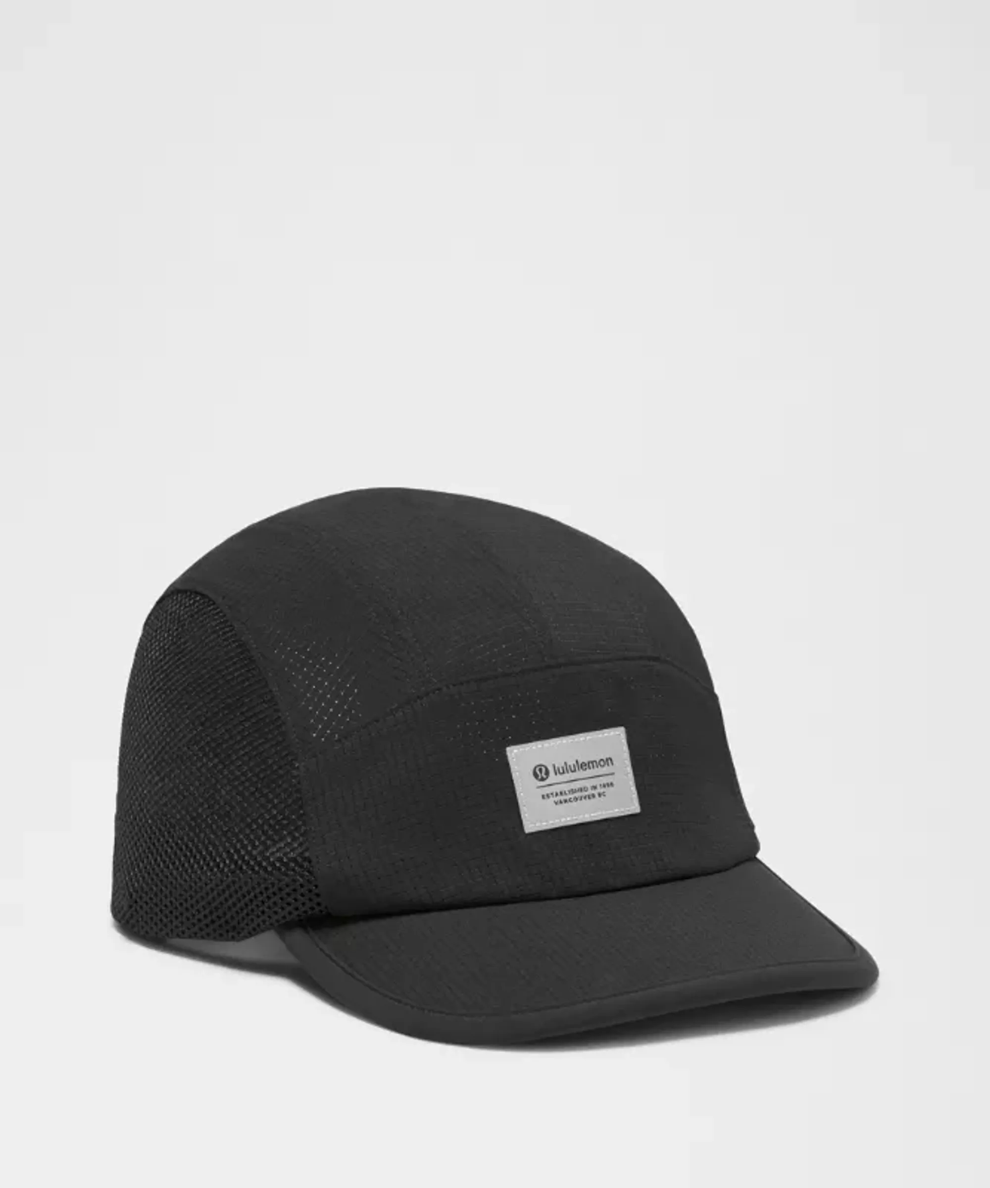 lululemon – Multi-Panel Running Hat Mesh – Color Black – Size Small/Medium