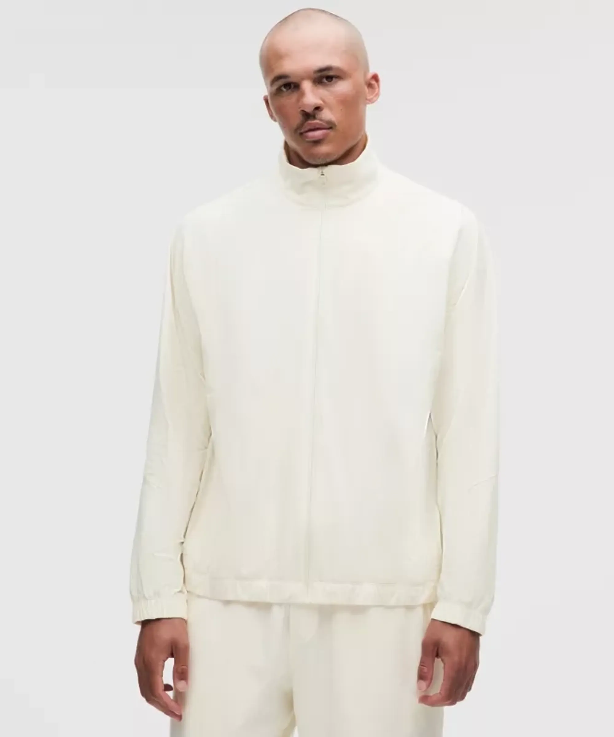 lululemon – Men's Weightlifting Warm-Up Jacket – Color White – Size Small