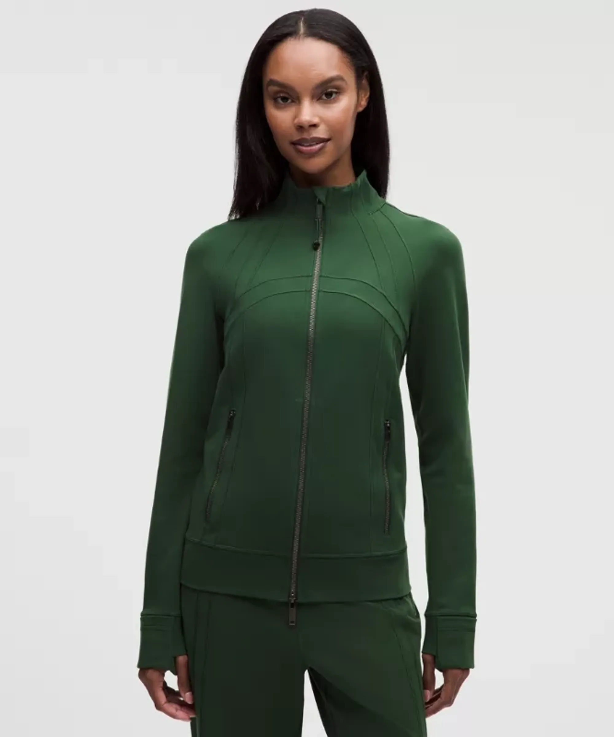 lululemon – Women's Define Track Jacket Luon – Color Green – Size 8