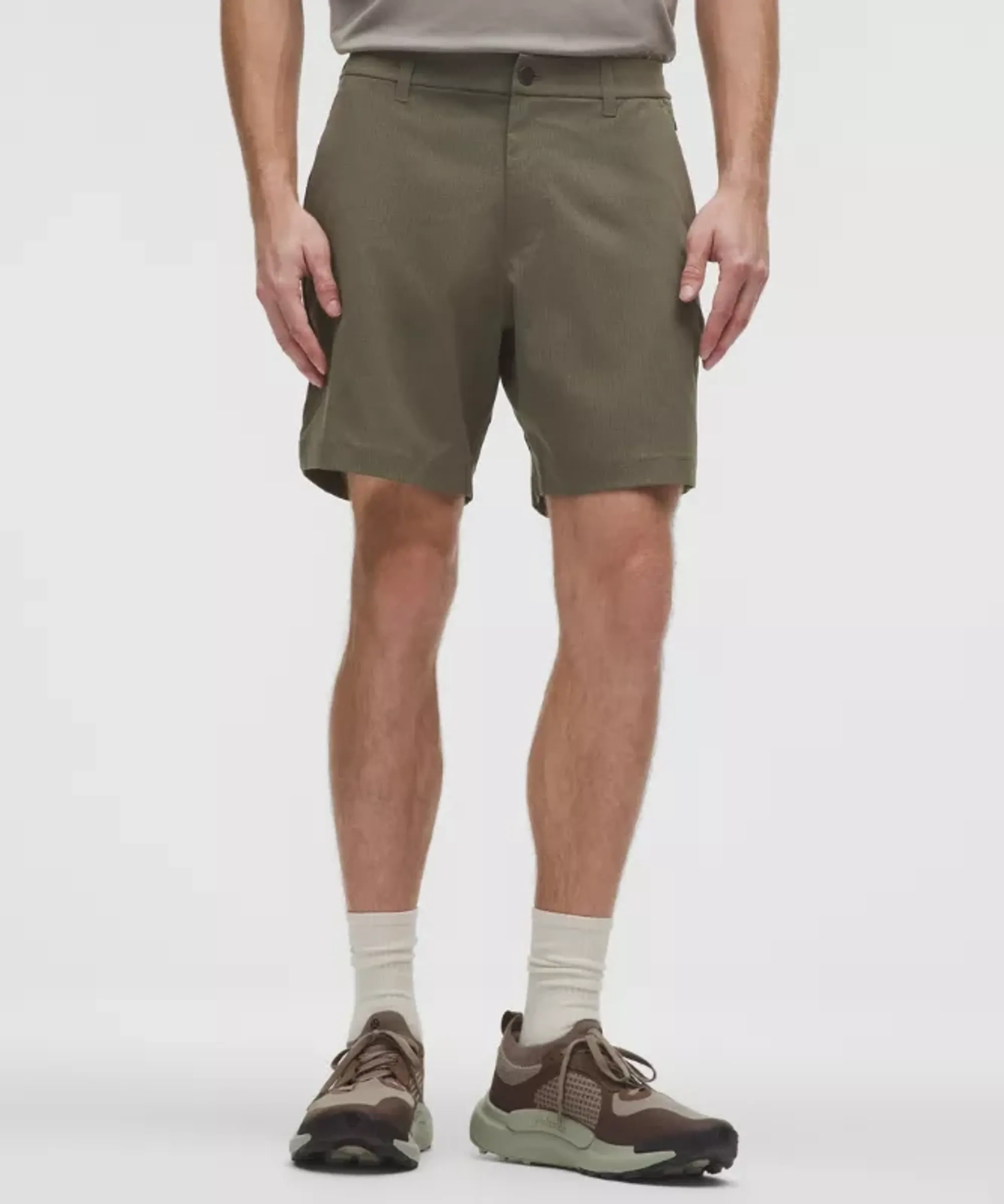 lululemon – Men's ABC Classic-Fit Shorts – 7" – Color Green – Size 33