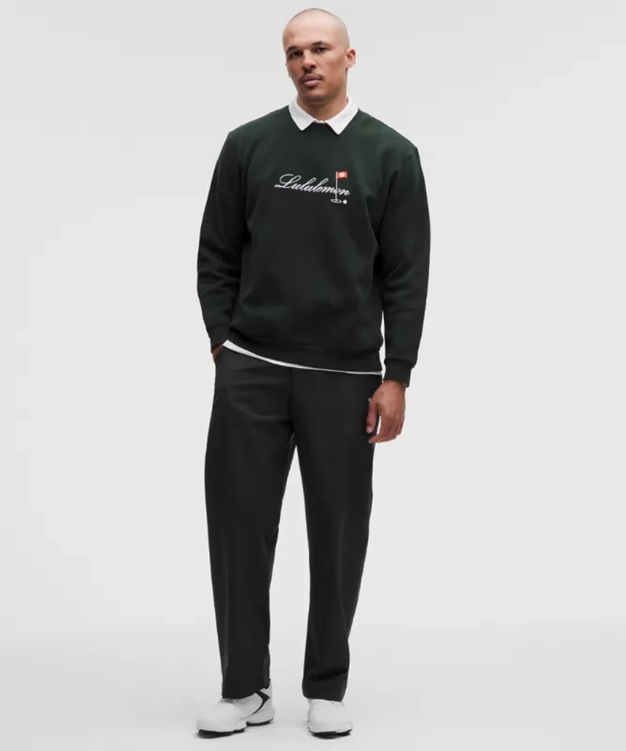 lululemon – Men's Stretch Relaxed-Fit Golf Trousers Regular – Color Black – Size 40