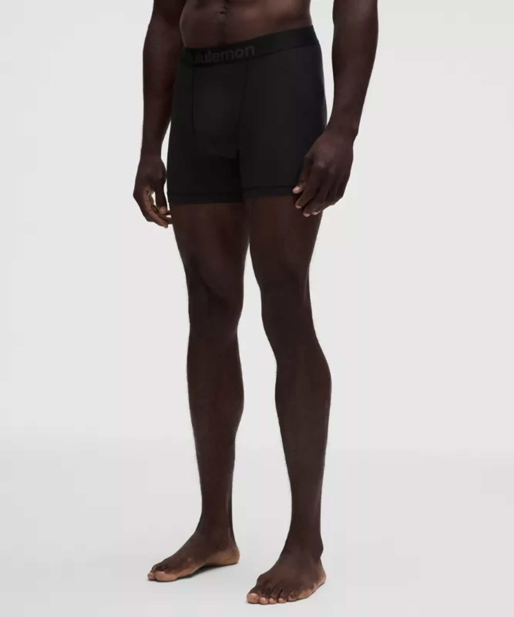 lululemon – Men's Always In Motion Boxers Briefs – 5" – Color Black – Size Small