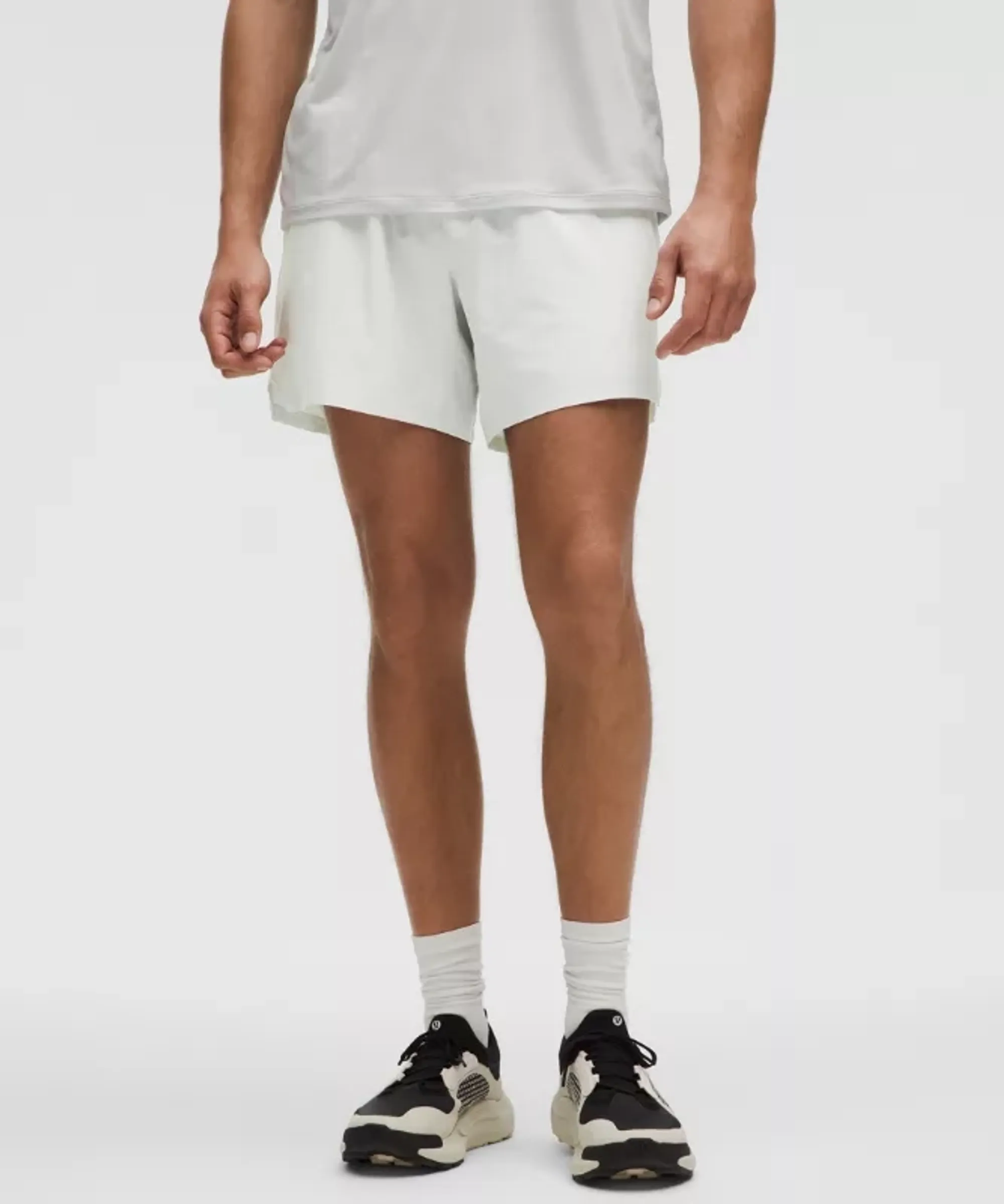 lululemon – Men's Mile Maker Linerless Shorts – 6" – Color White – Size XS