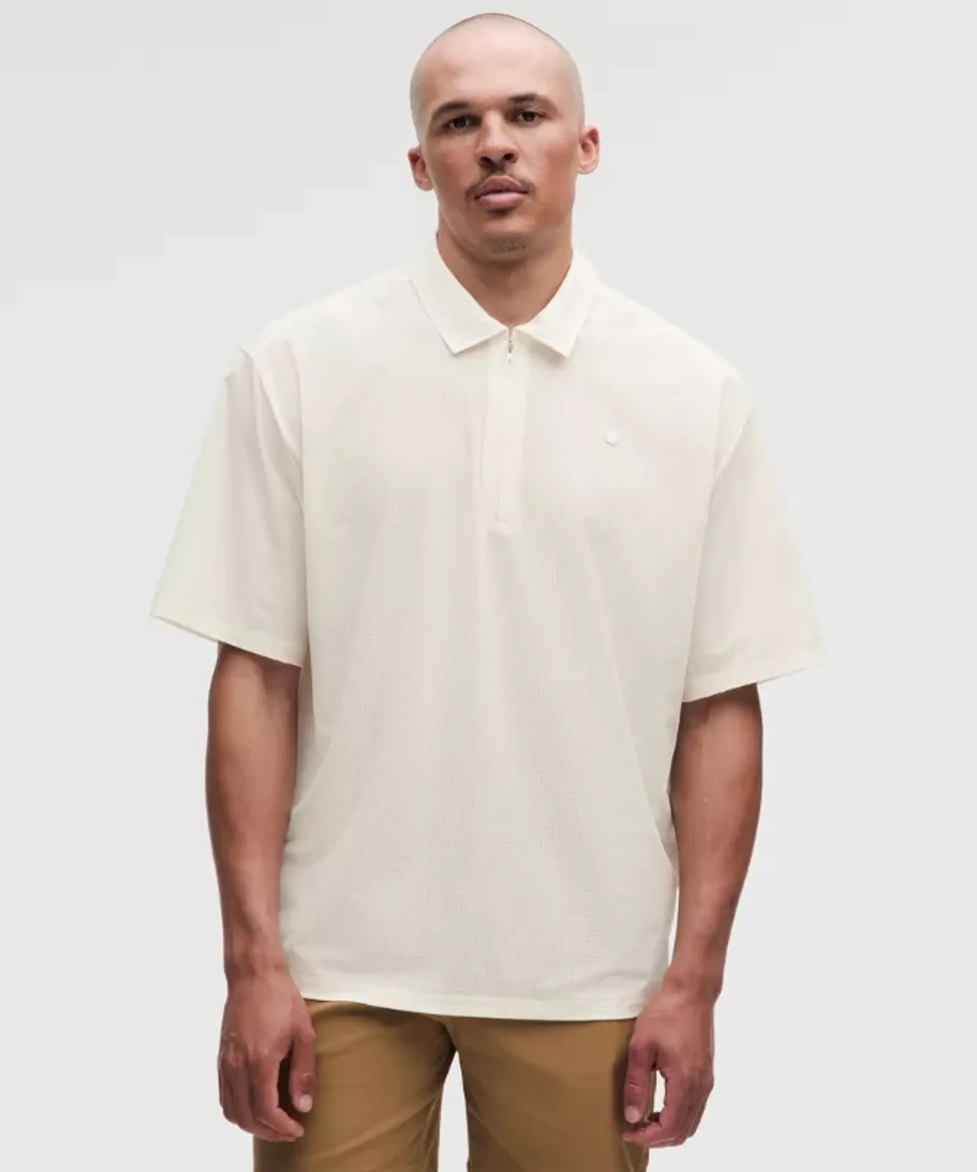 lululemon – Men's Oversized Golf Polo Shirt – Color White – Size XS