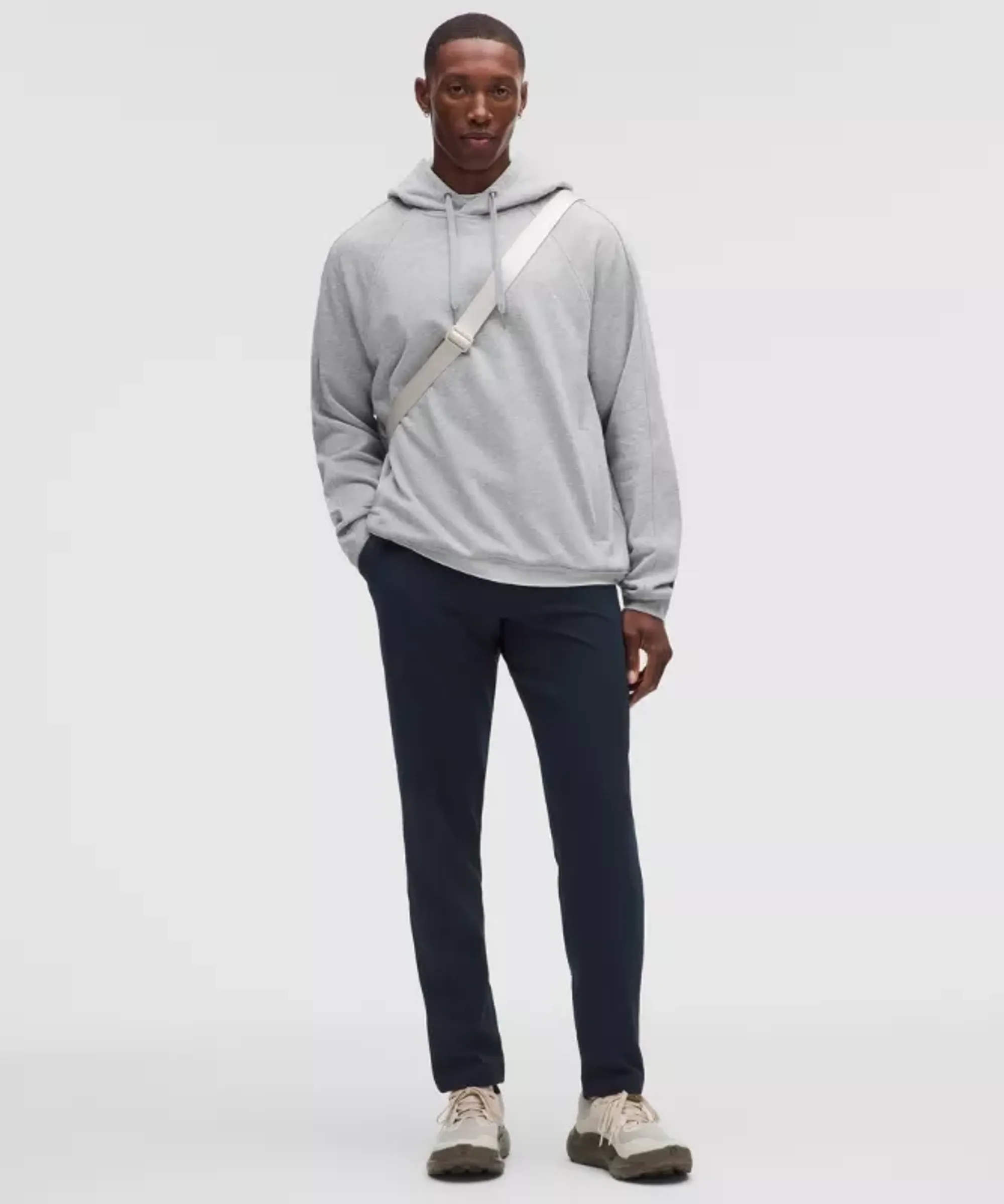 lululemon – Men's ABC Slim-Fit Trousers 32L Textured – Color Blue – Size 28