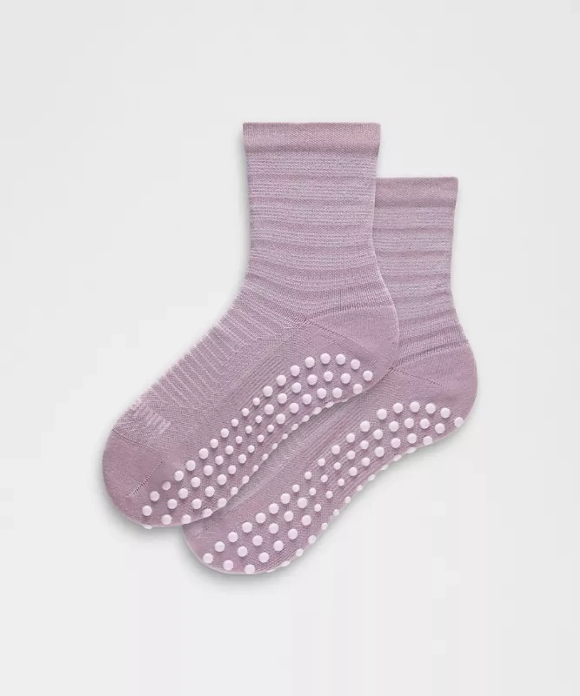 lululemon – Find Your Balance Grip Socks – Color Purple/Pastel – Size Large