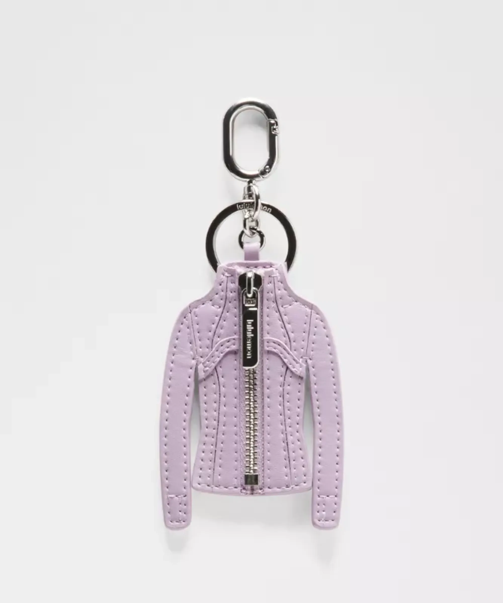 lululemon – Define Jacket Keychain – Color Silver/Purple/Pastel