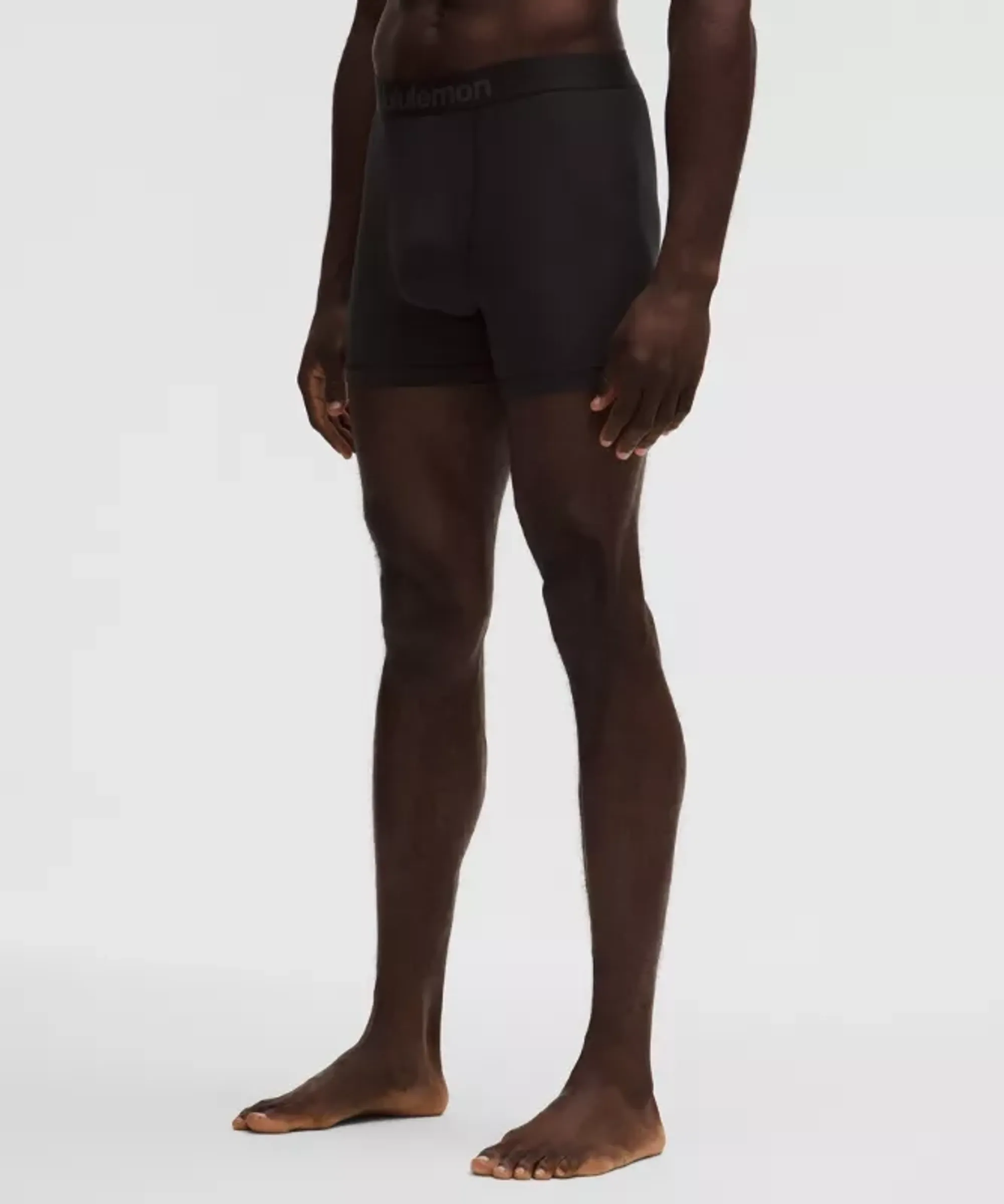 lululemon – Men's Always In Motion Boxers Briefs – 5" – Color Black – Size XL