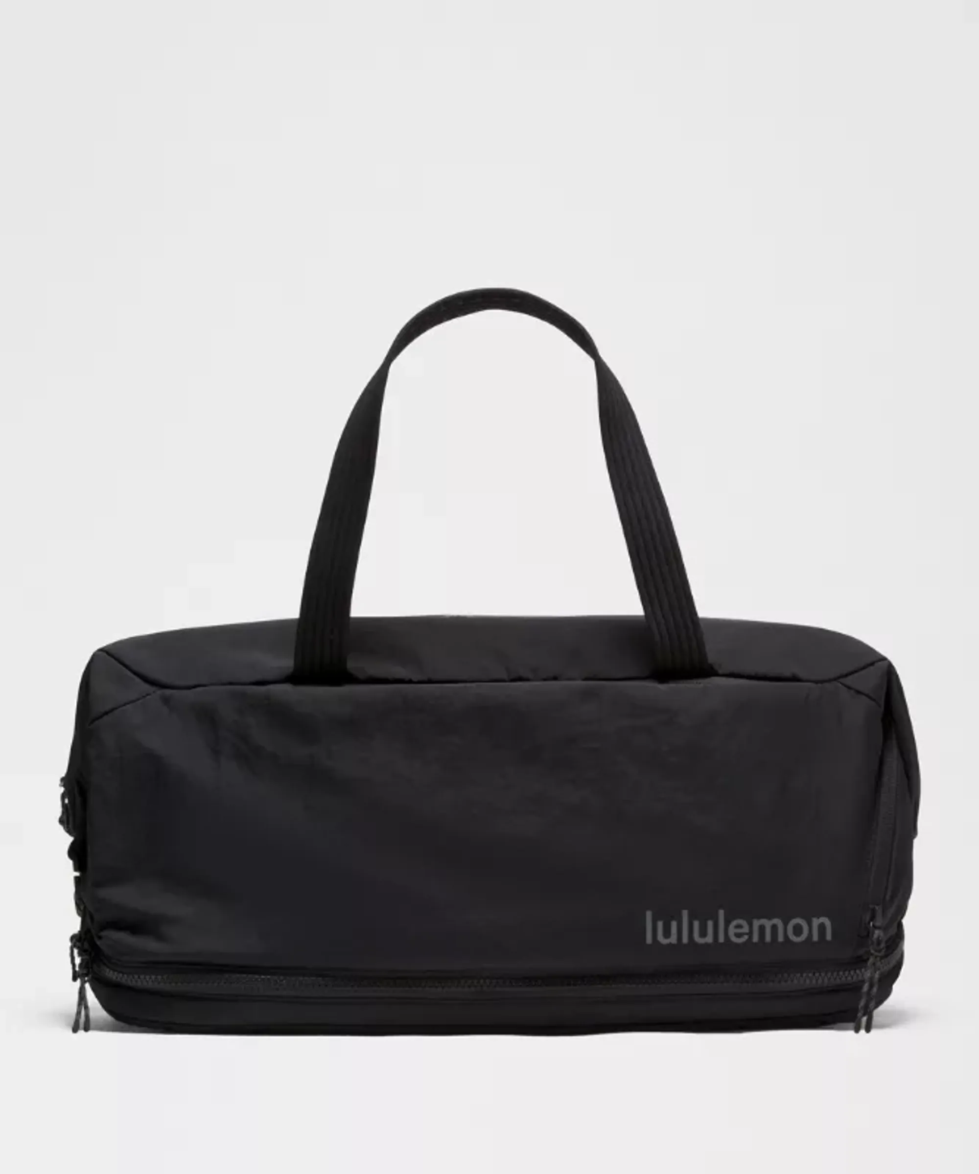 lululemon – 3-in-1 Gym Duffle Bag 30L – Color Black/Grey