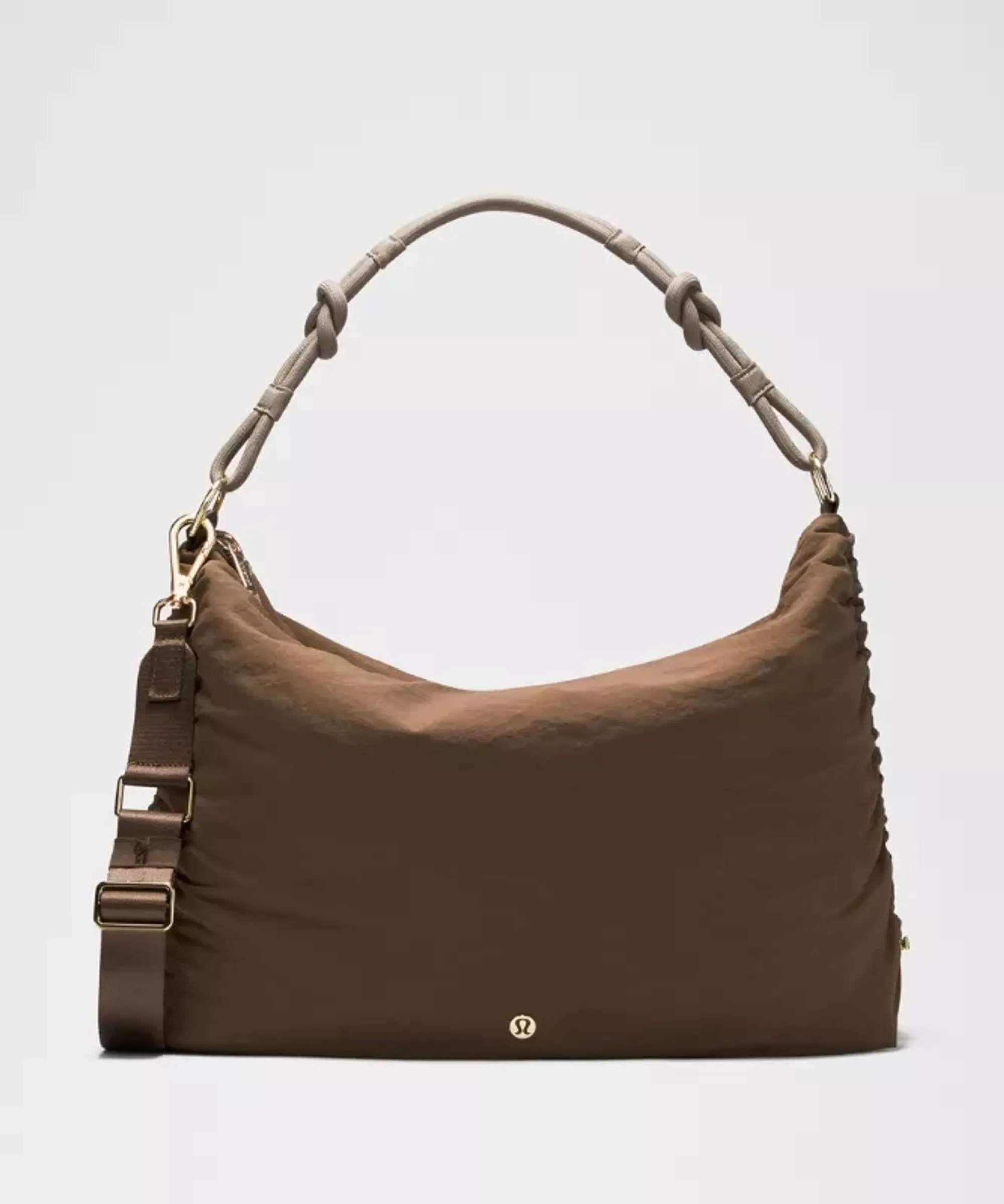 lululemon – Convertible Ruched Crossbody Bag Large 16L – Color Gold