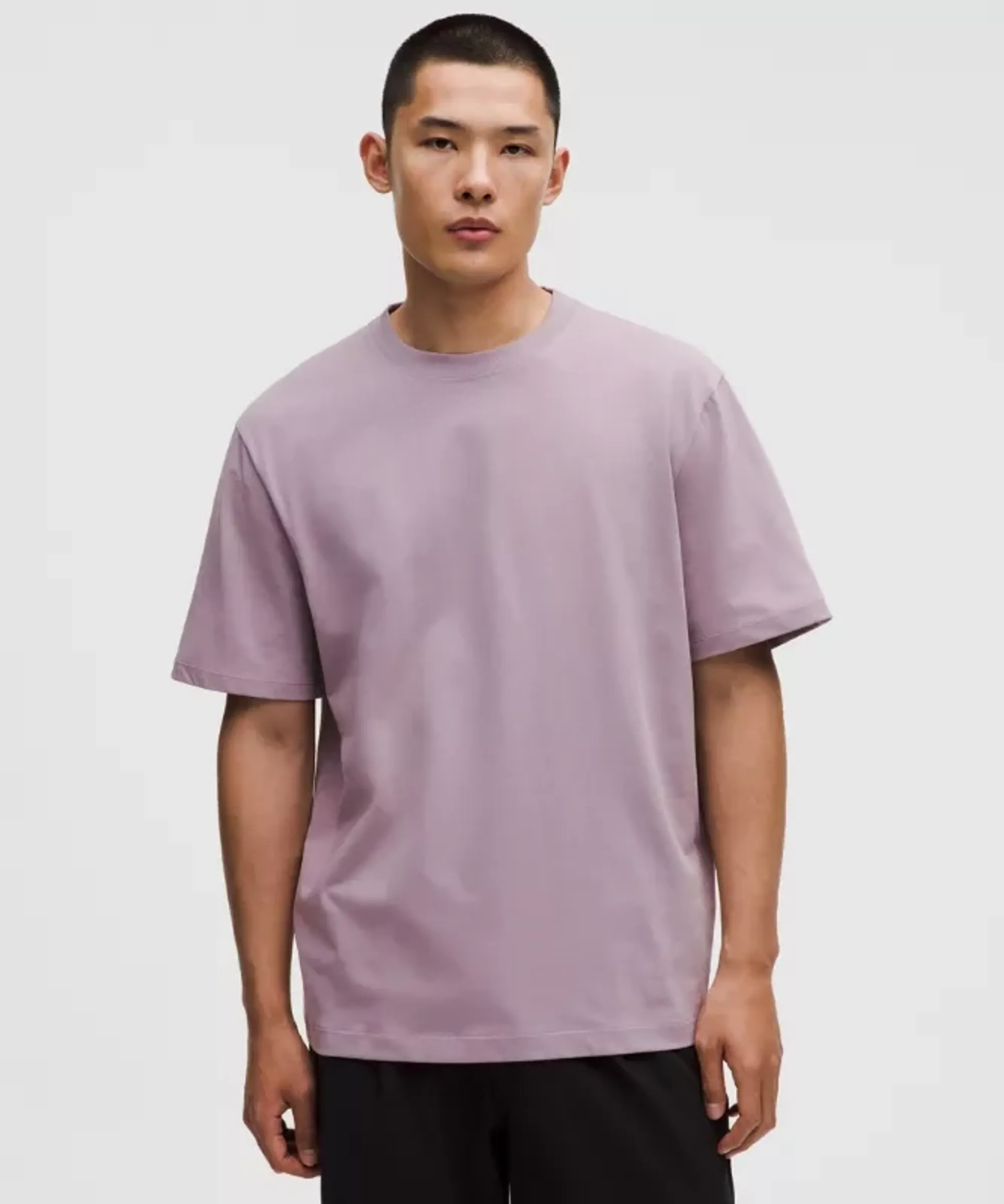 lululemon – Men's Heavyweight Jersey T-Shirt – Color Purple/Pastel – Size XL