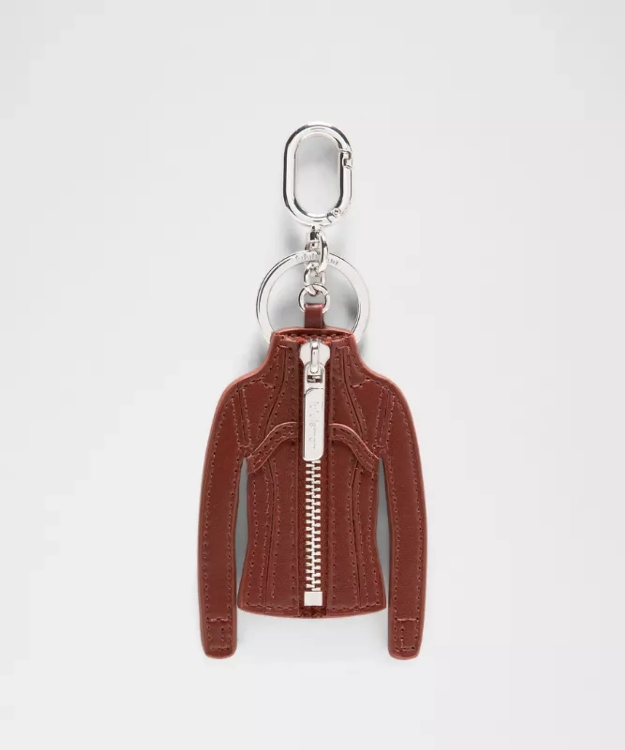 lululemon – Define Jacket Keychain – Color Silver/Red