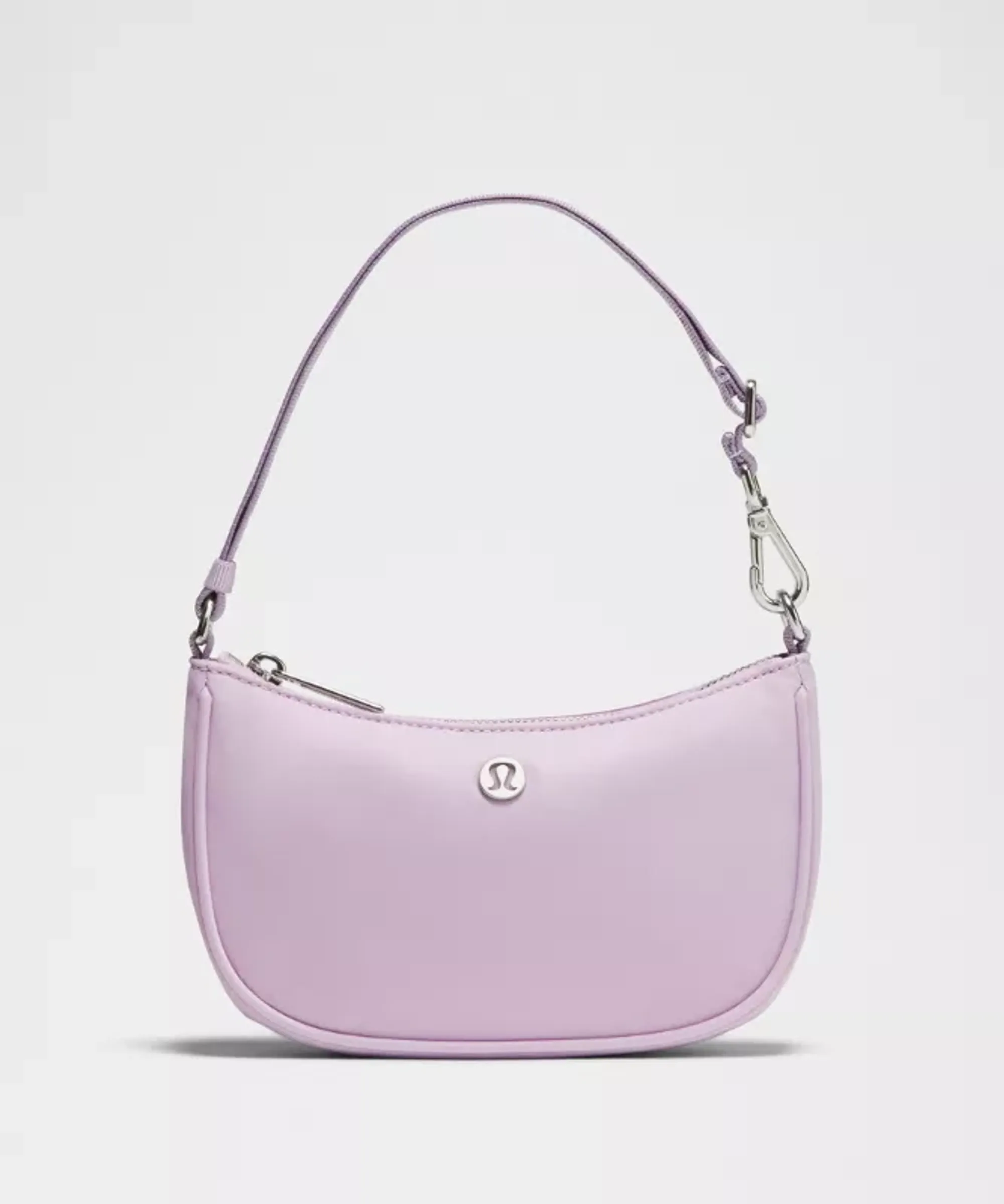lululemon – City Essentials Mini Shoulder Bag 1L – Color Silver/Purple/Pastel