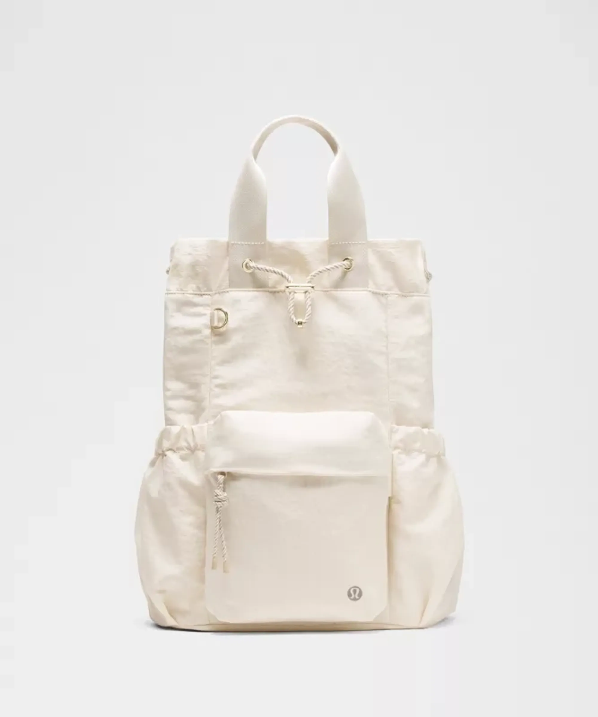 lululemon – 2-in-1 Drawstring Bucket Bag – Color Gold/White