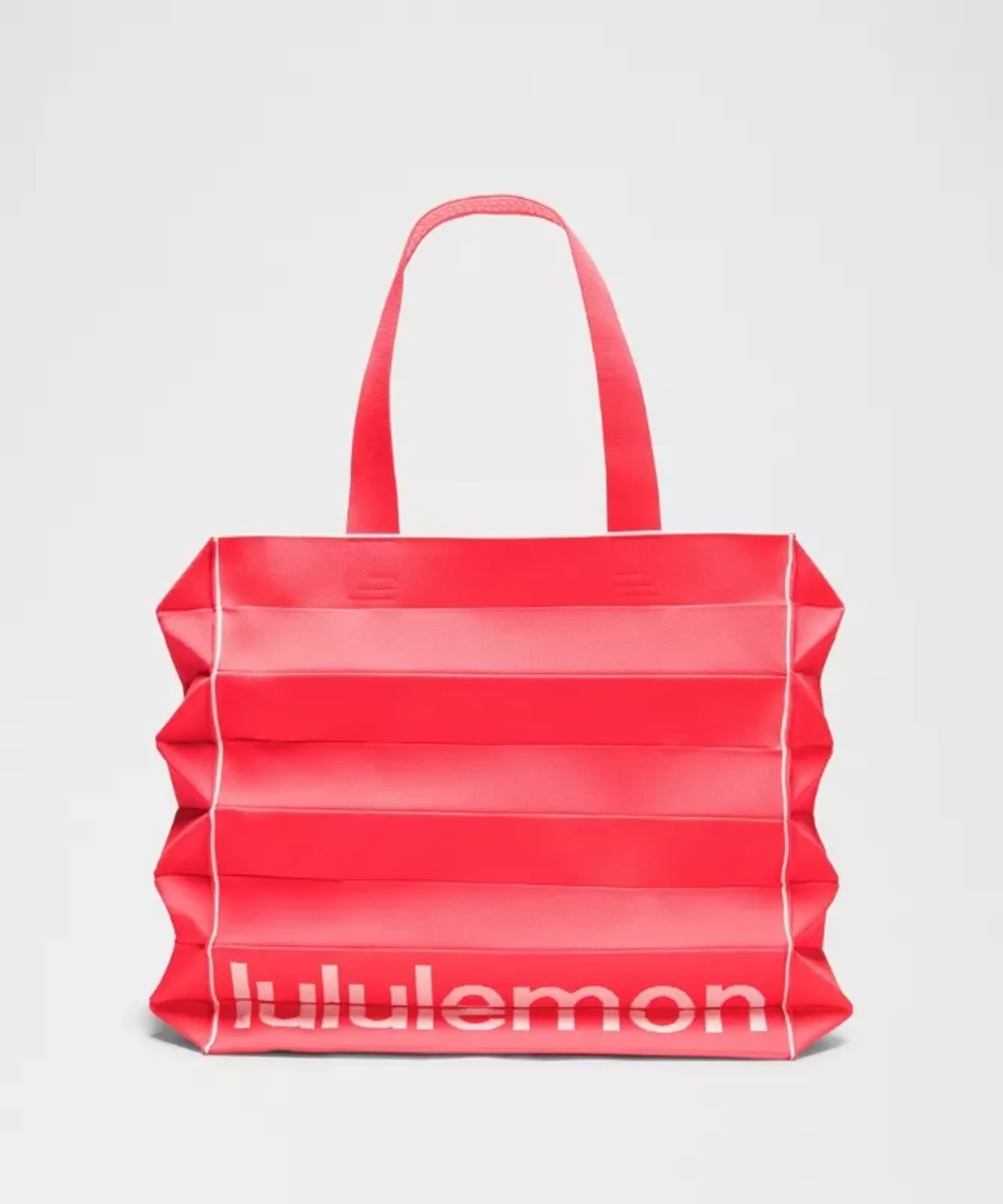 lululemon – Fold It Hold It Tote Bag 22L – Color Pink/Red