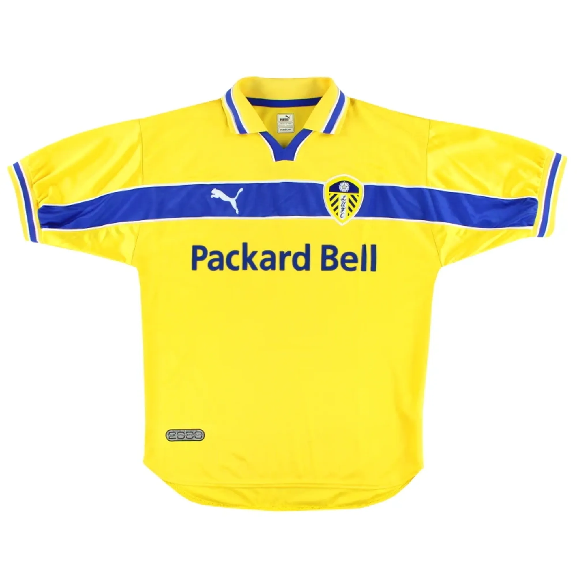 1999-00 Leeds Puma Third Shirt L - Leeds / Excellent 
