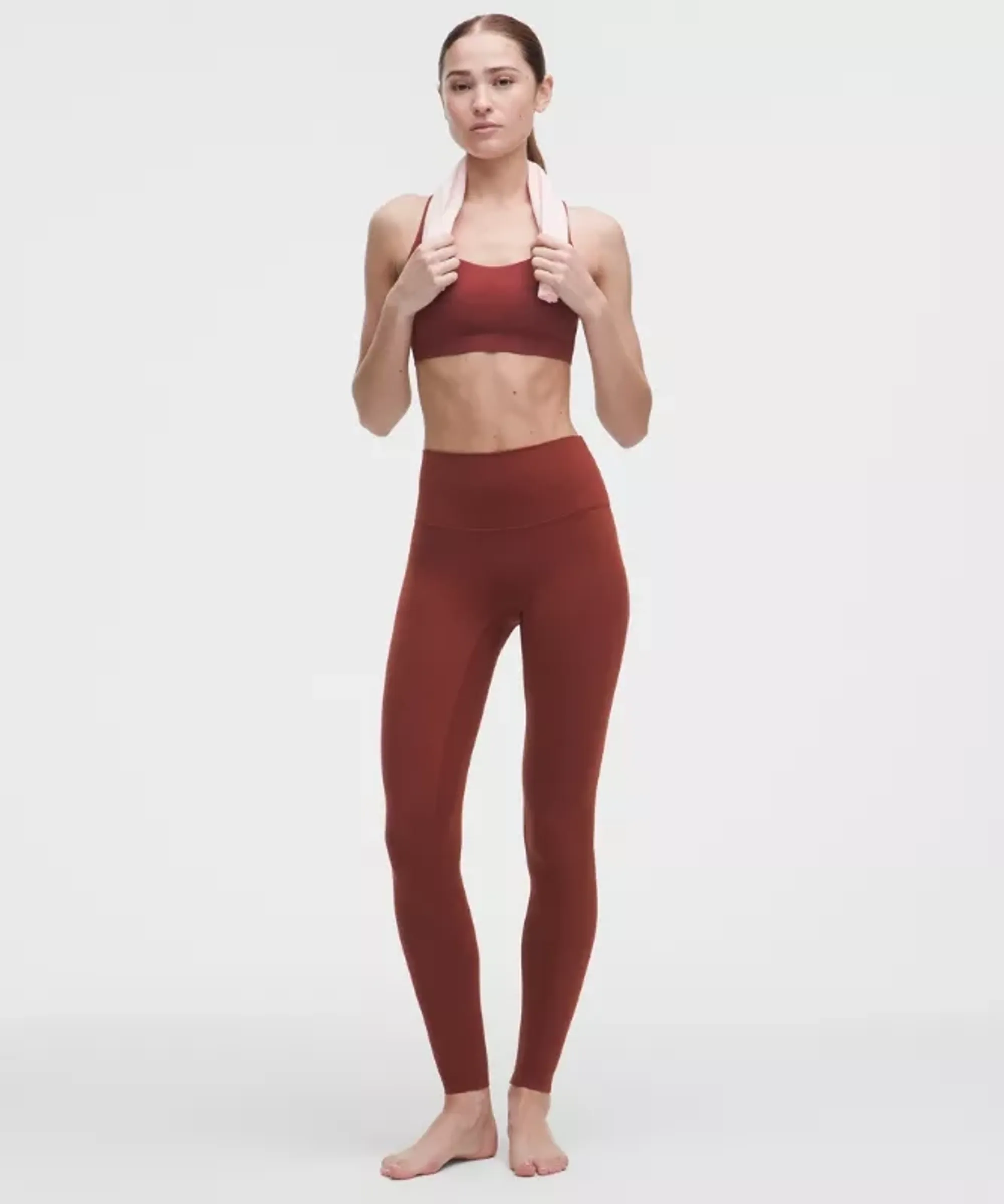 lululemon – Women's Align No Line High-Rise Pants – 28" – Color Red – Size 0