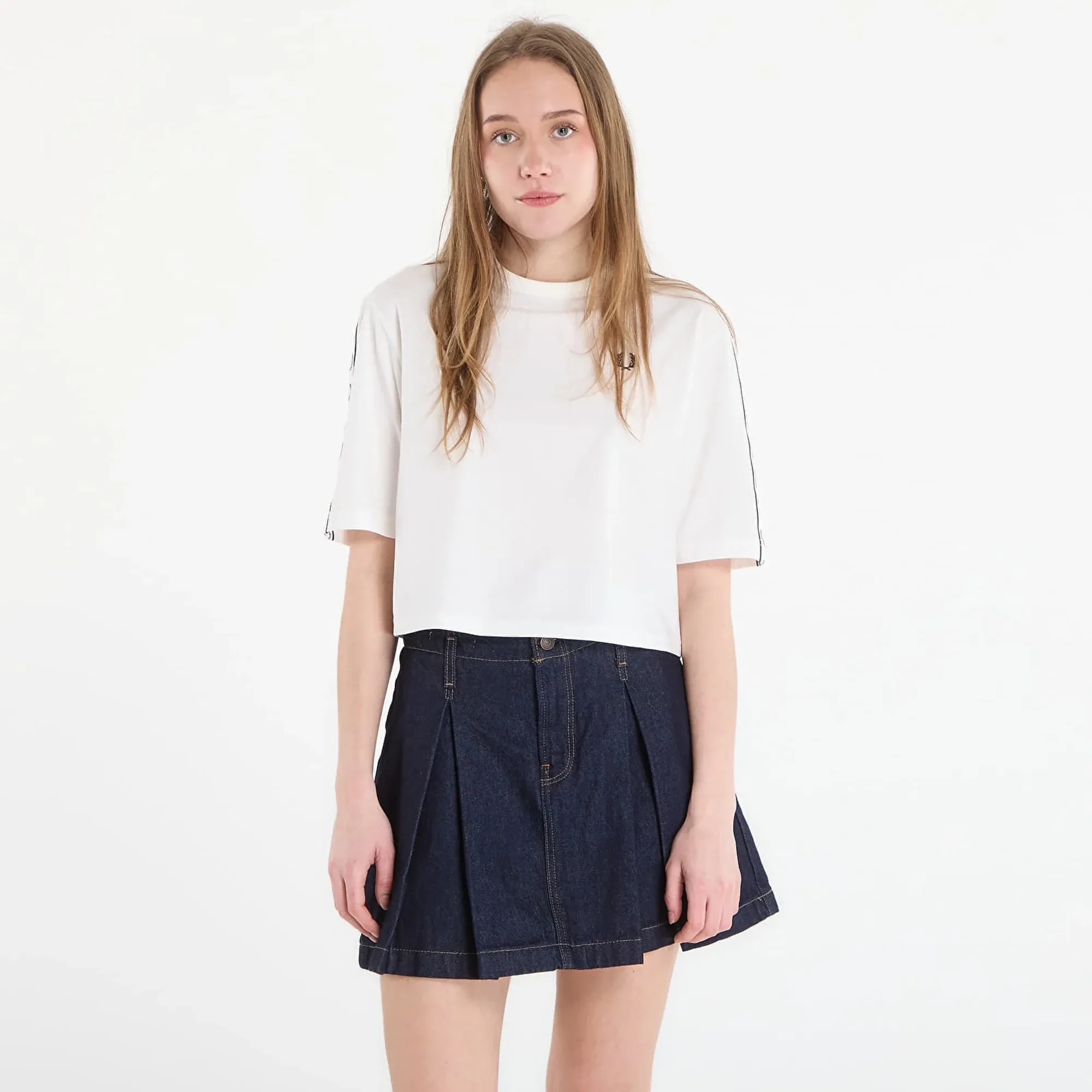T-Shirt Fred Perry Taped T-Shirt Snow White 34