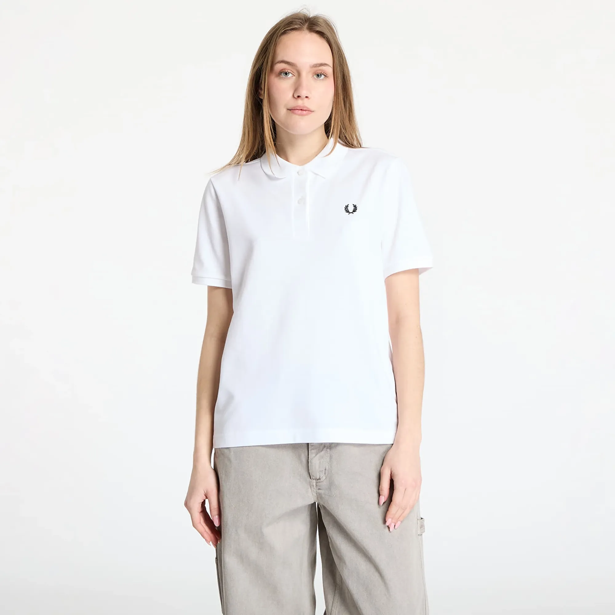 T-Shirt Fred Perry Shirt White 36