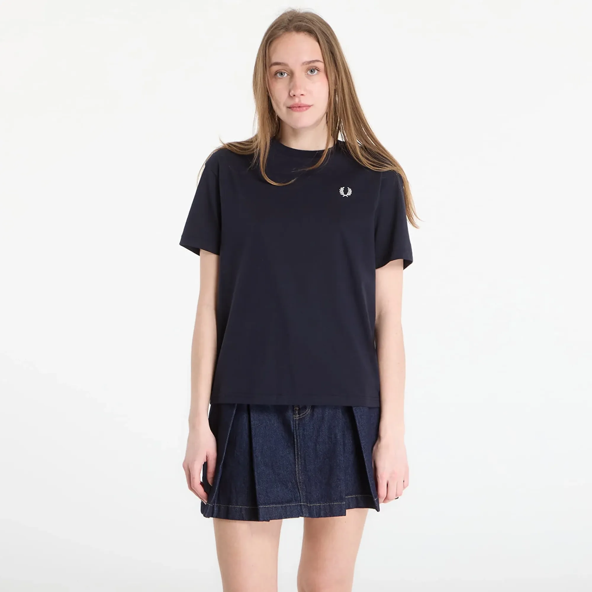 T-Shirt Fred Perry Crew Neck T-Shirt Navy 40
