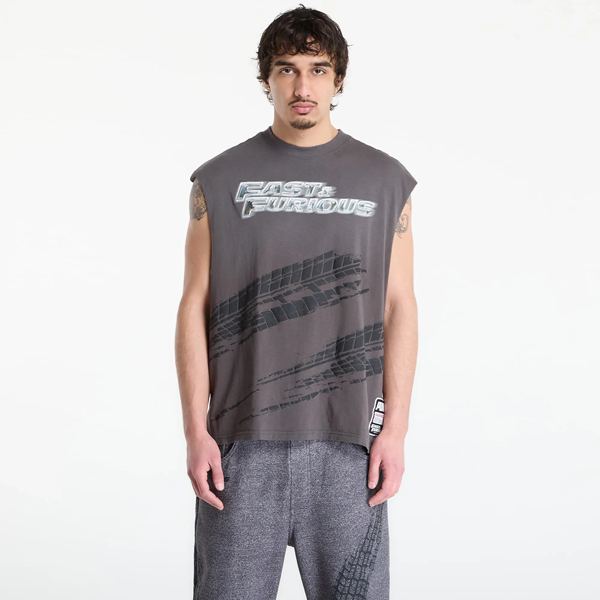 T-Shirt Puma X Fast & Furious Cutoff Dusky Gray M