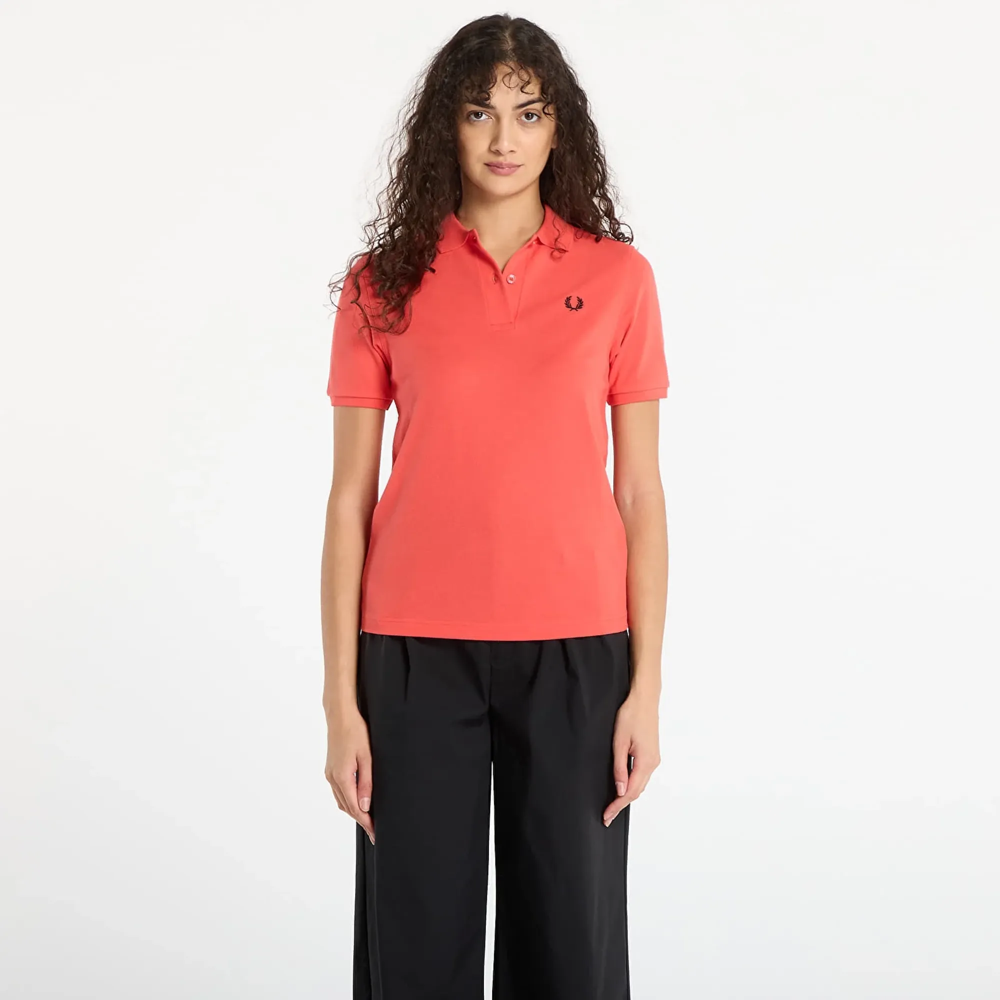 T-Shirt Fred Perry The Fred Perry Shirt Flamingotan/ Blak 10