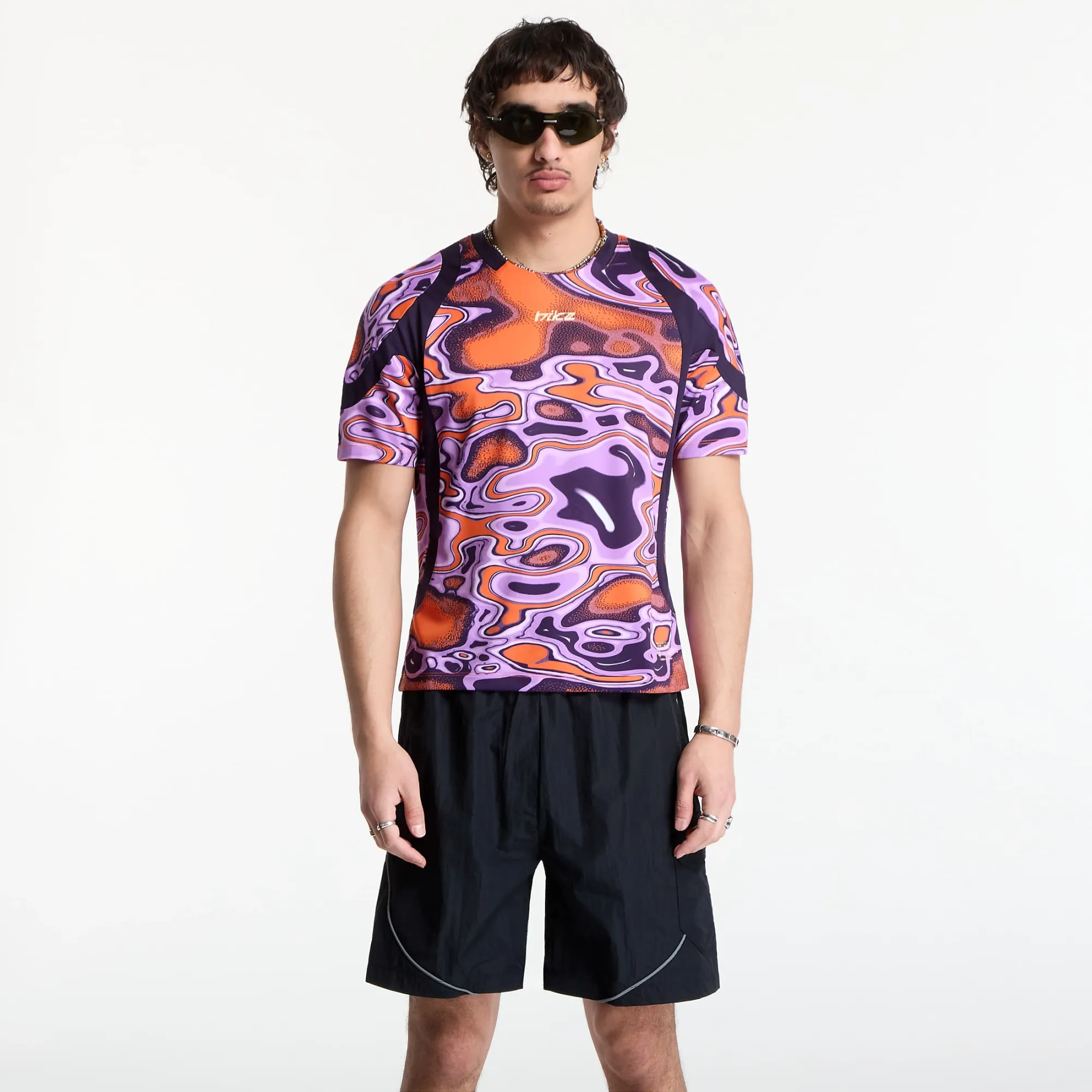 T-Shirt Nike Project F.R.O.G. Men's Liquify Short-Sleeve Top Total Orange/ Tangerine Tint M