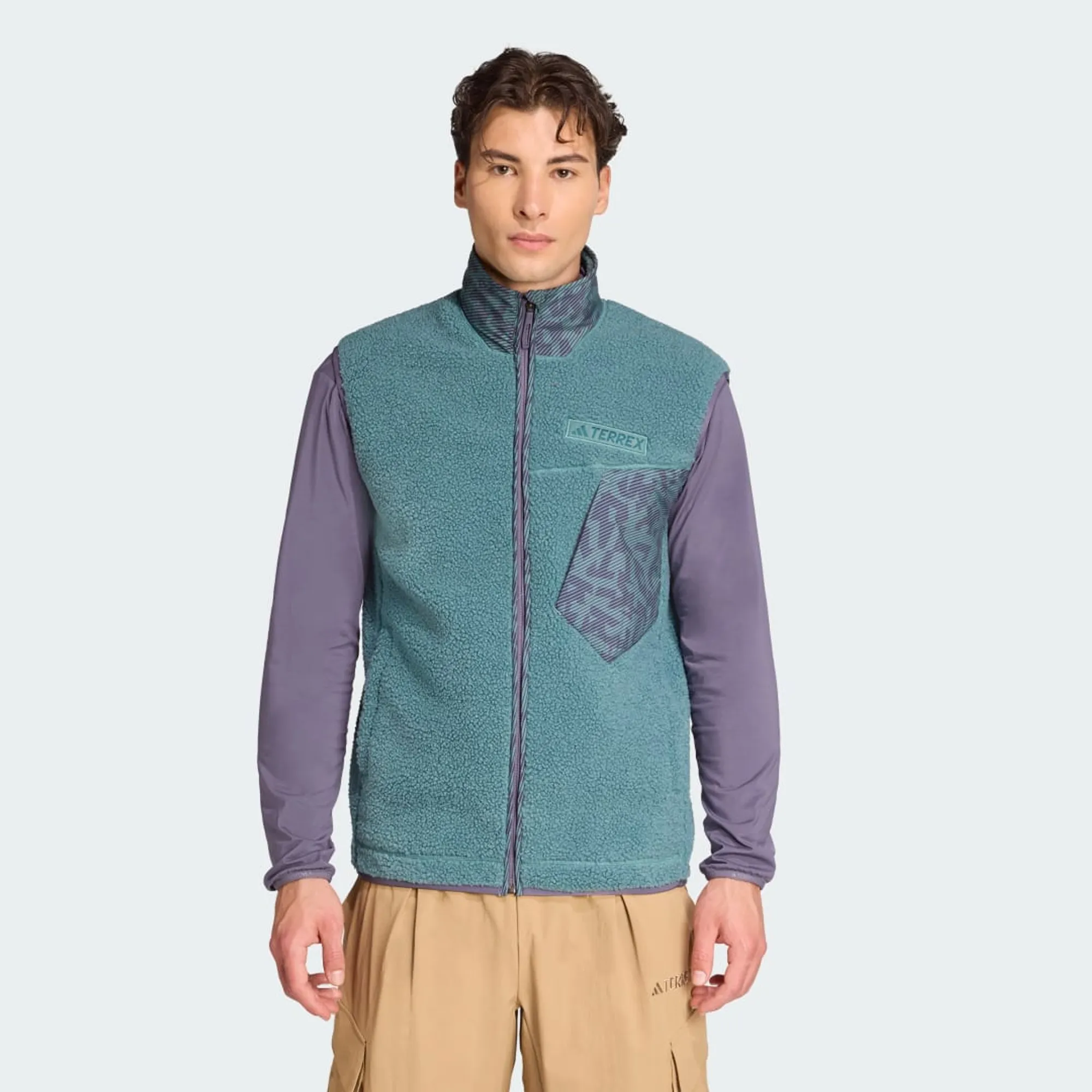 adidas Terrex Xploric High Pile Fleece Vest