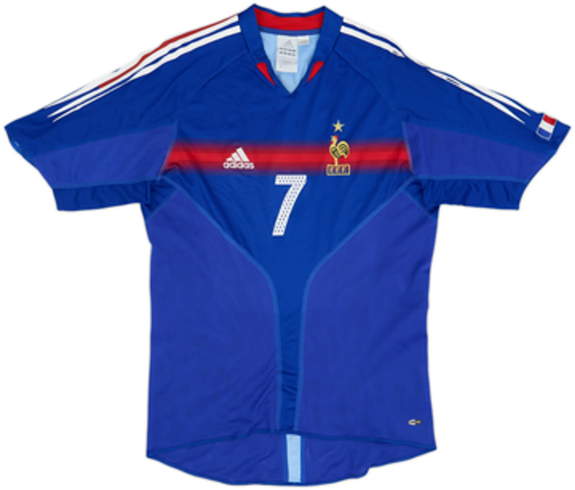 2004-06 France Home Shirt Pires #7 - 4/10 - (M)