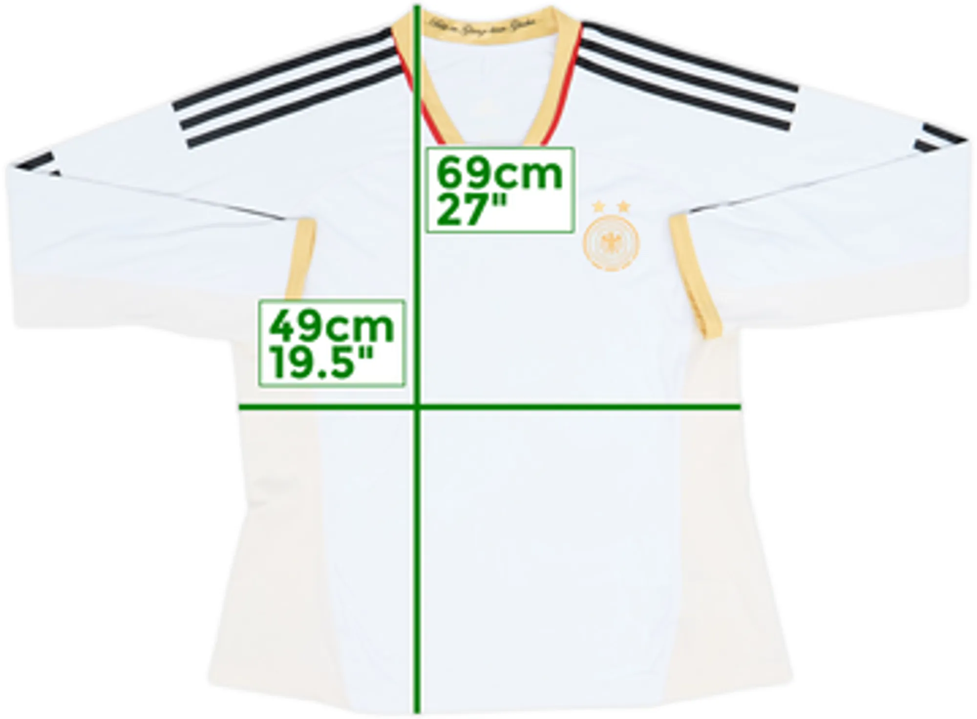 2011-12 Germany Women's Home L/S Shirt - 6/10 - (Women's L)