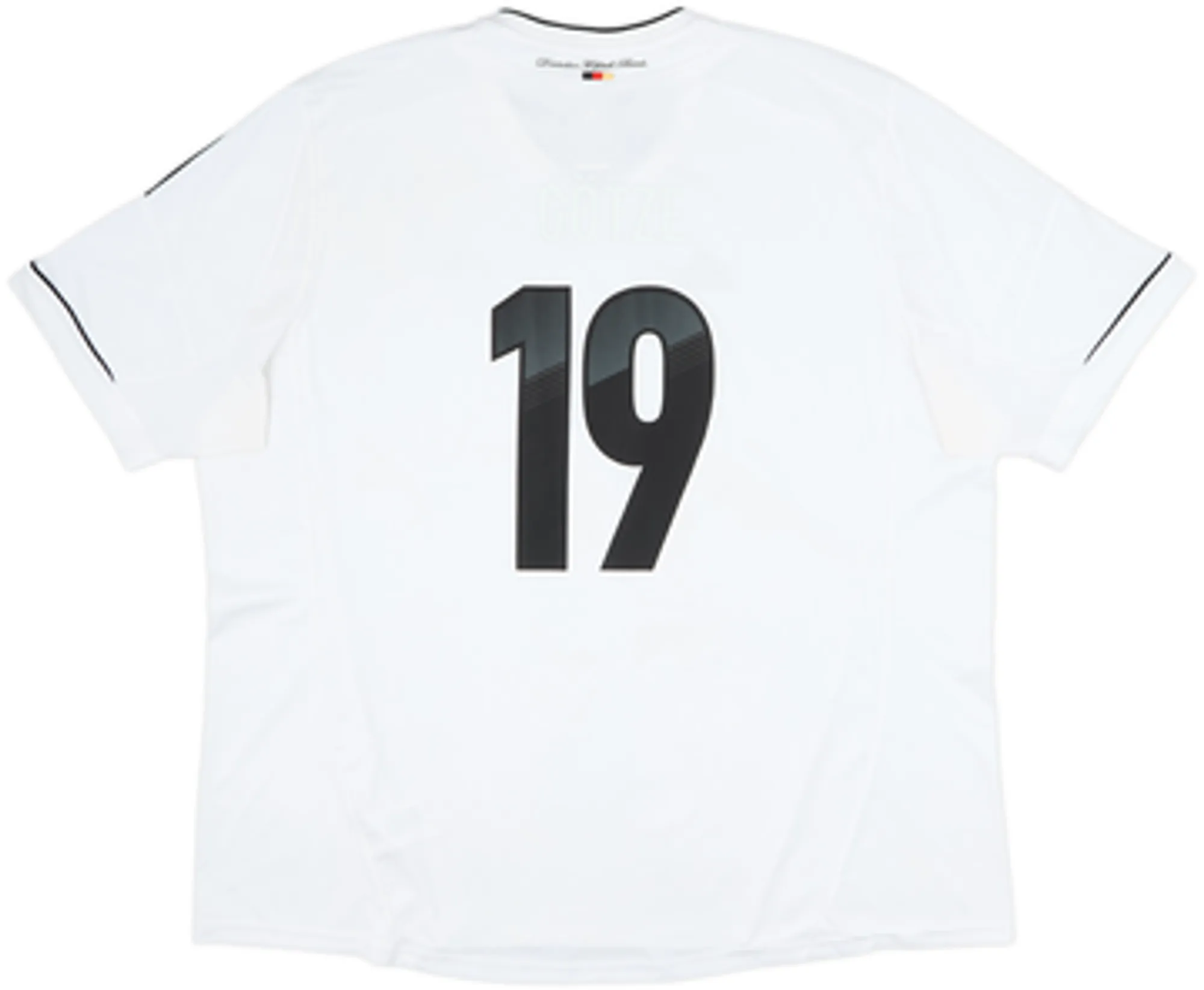 2012-13 Germany Home Shirt Gotze #19 - 4/10 - (3XL)