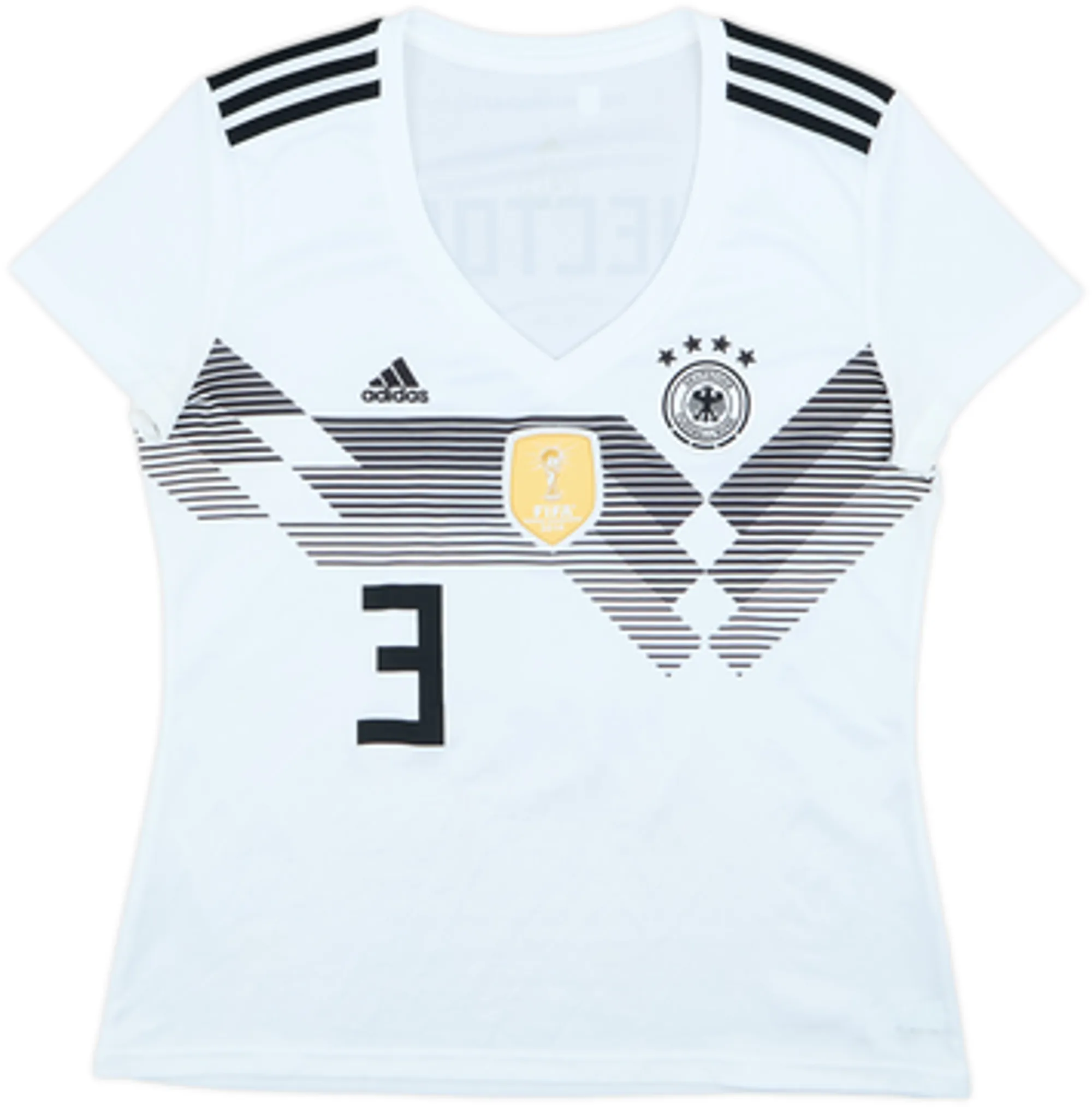 2018-19 Germany Home Shirt Hector #3 - 8/10 - (Women's XL)